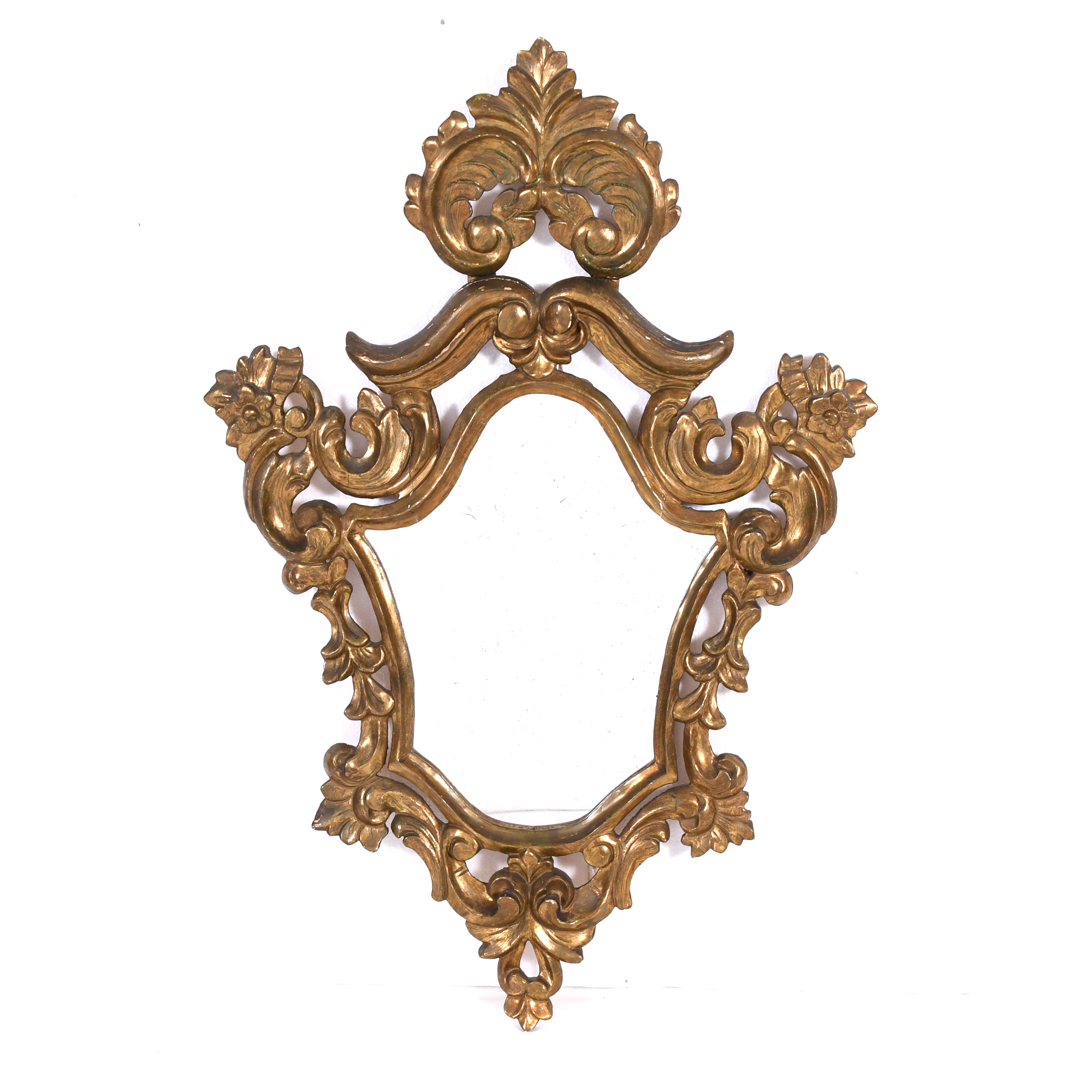 SPANISH ORNAMENTAL MIRROR, CHARLES III STYLE, FIRST HALF OF