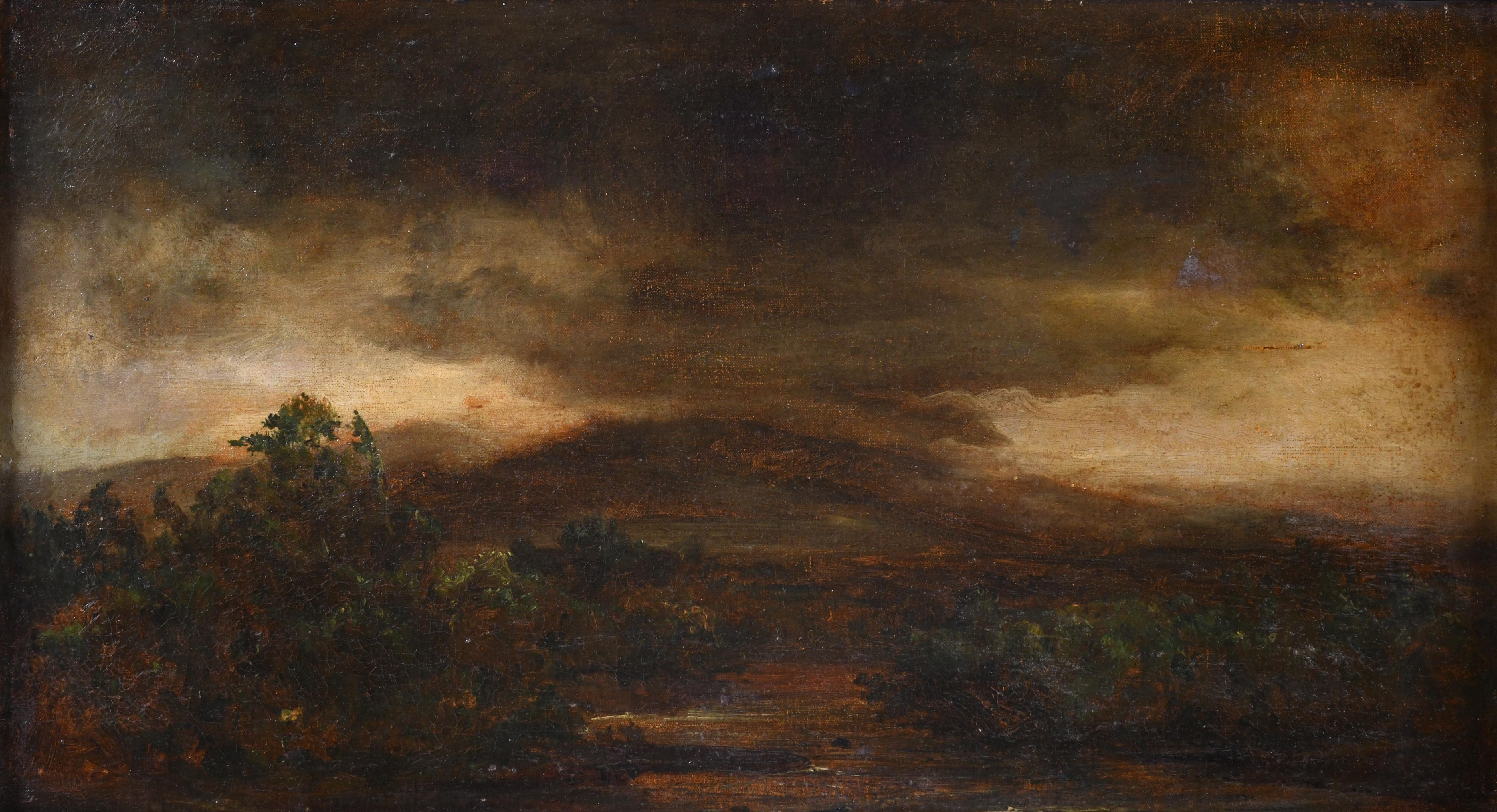 LATE 19TH CENTURY SPANISH SCHOOL. "LANDSCAPE".