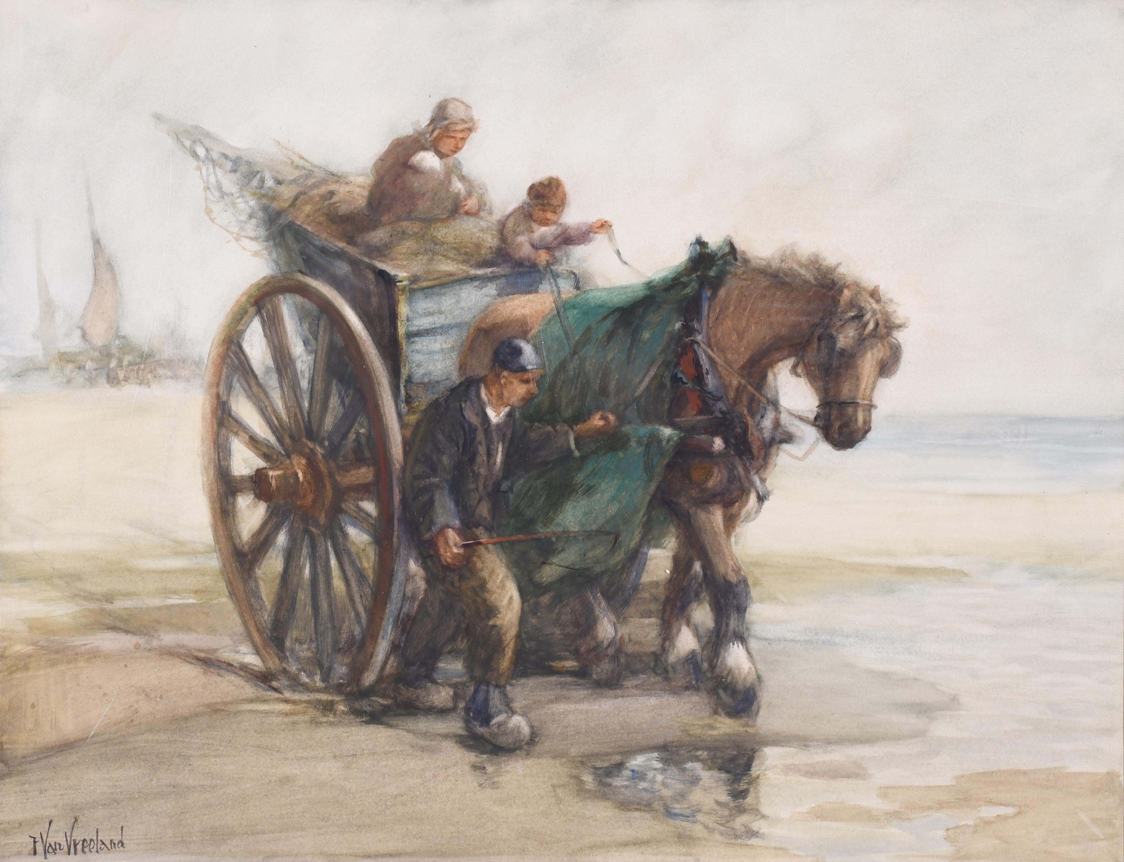 FRANCIS WILLIAM VAN VREELAND (1879-1954).  "CARRIAGE".