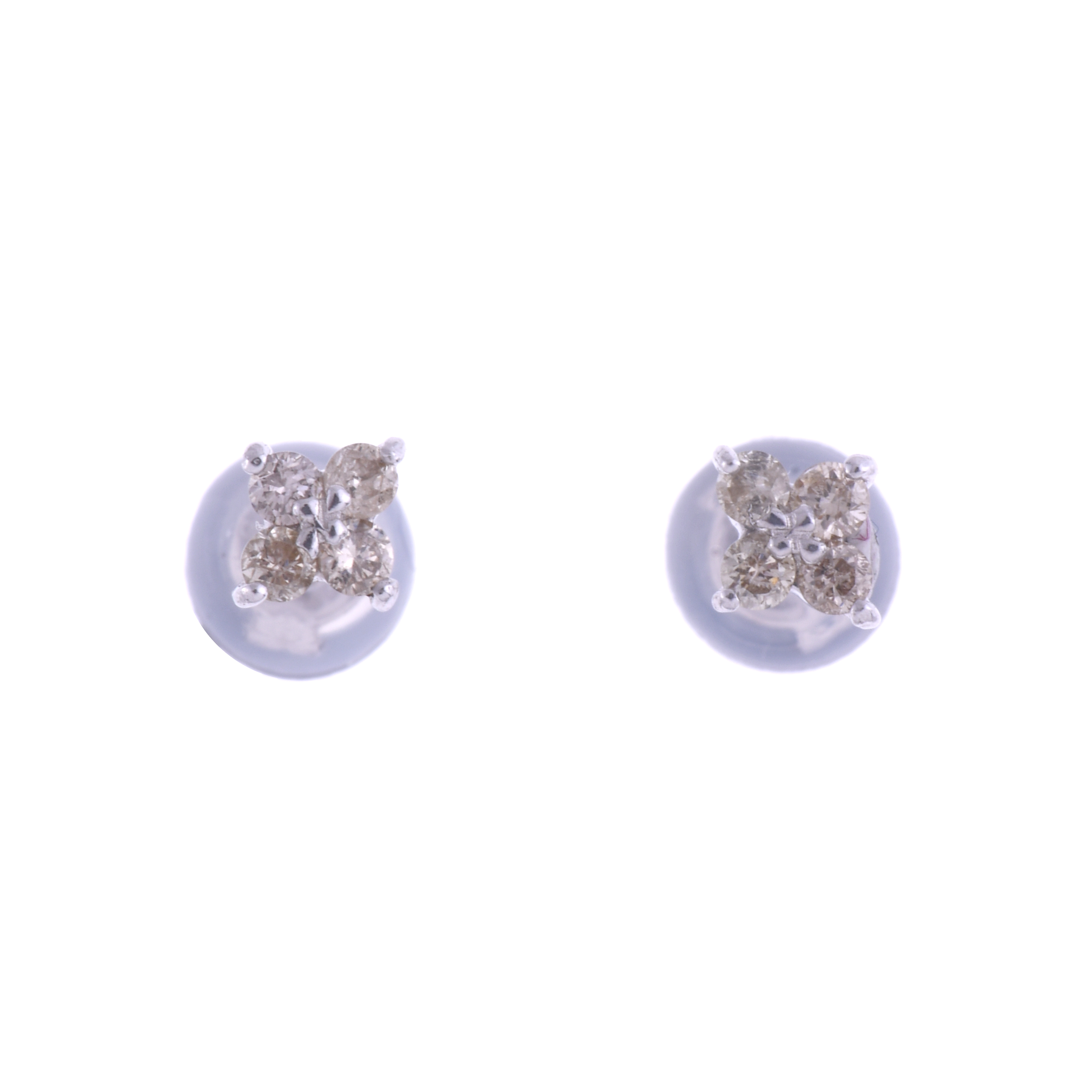 PENDIENTES INFANTILES CON DIAMANTES.