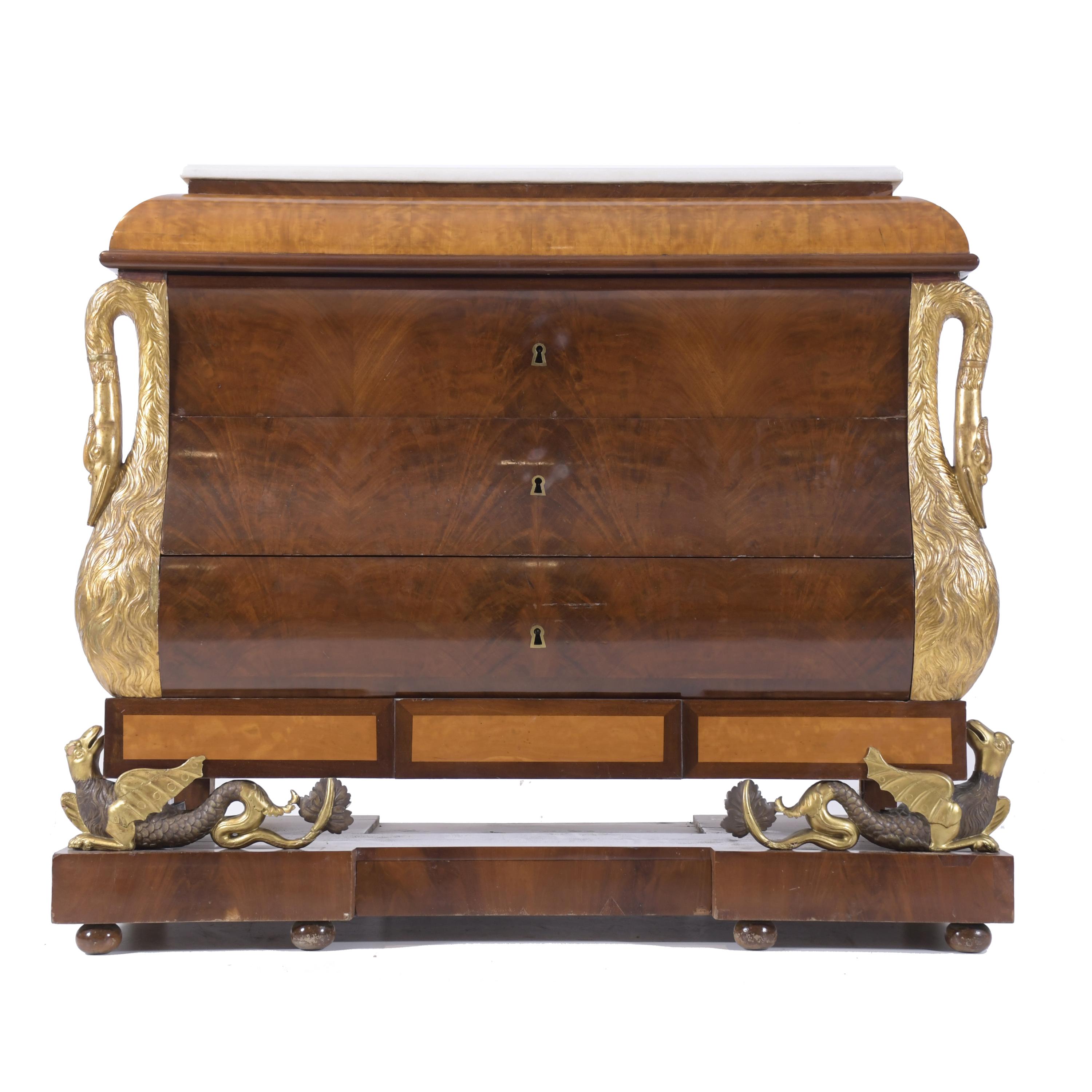 FERDINAND PERIOD CHEST OF DRAWERS.