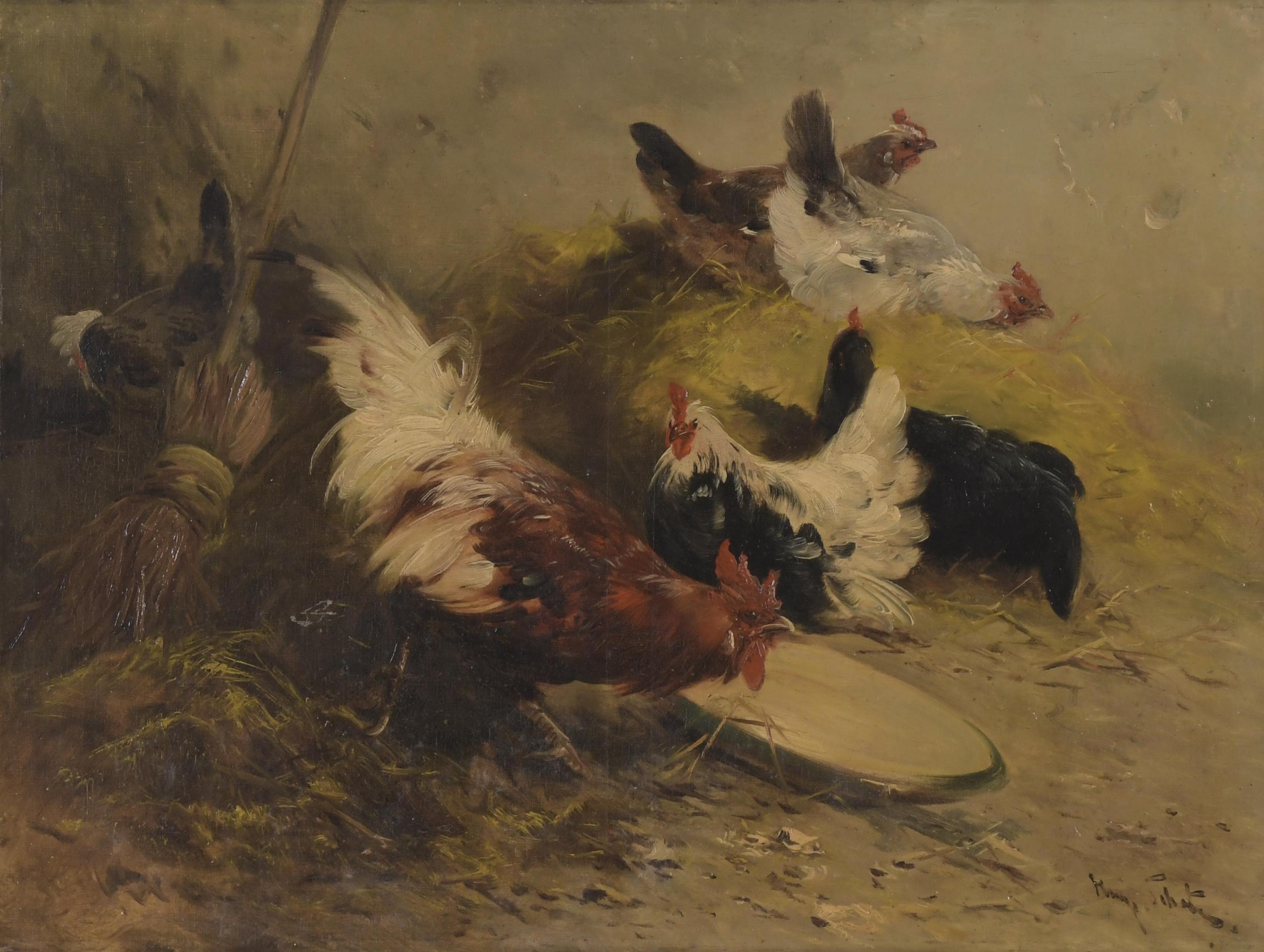 HENRY SCHOUTEN (1857/64-1927).  "HENS".