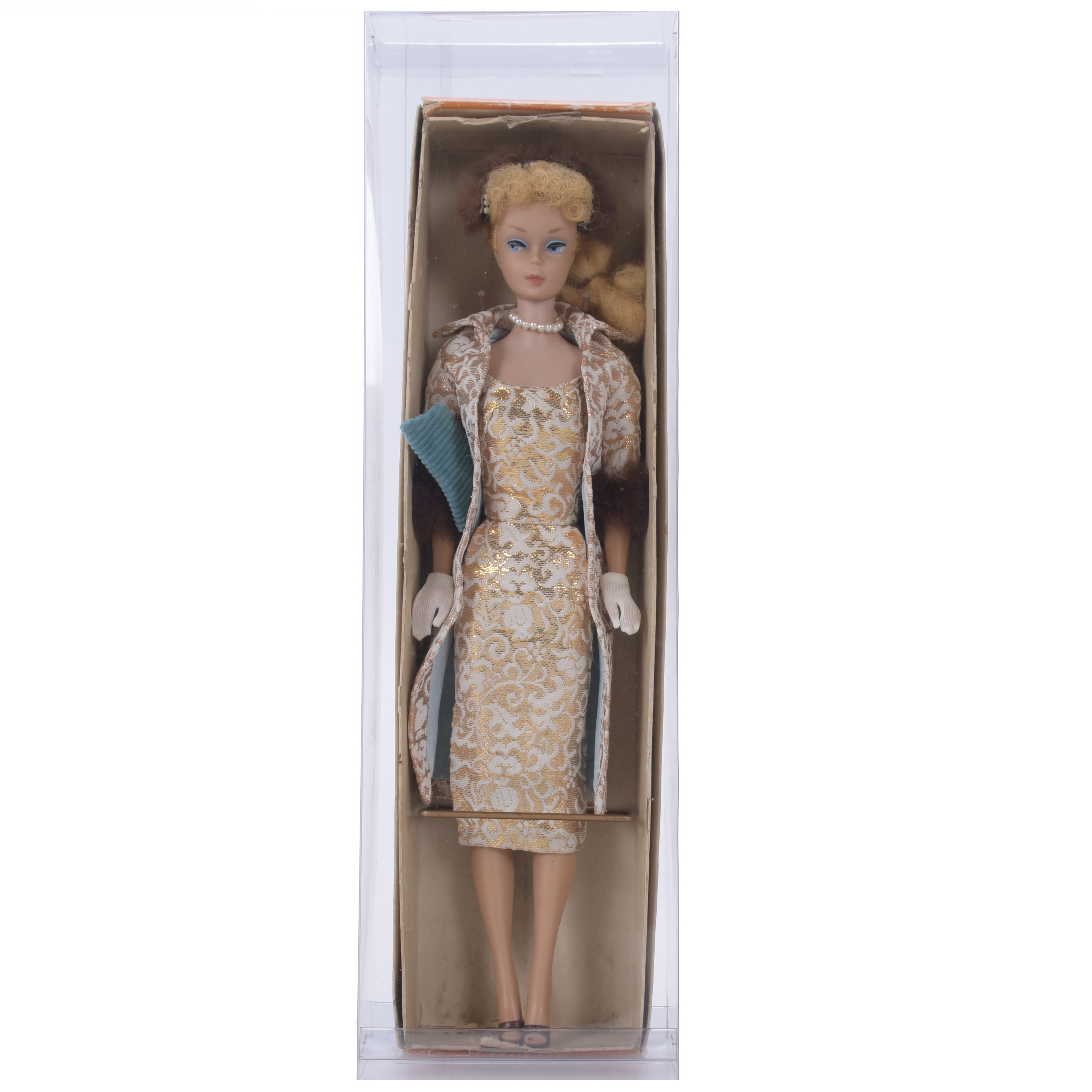 MATTEL. BARBIE DOLL MODEL "BLONDE - PONYTAIL" WITH OUTFIT M