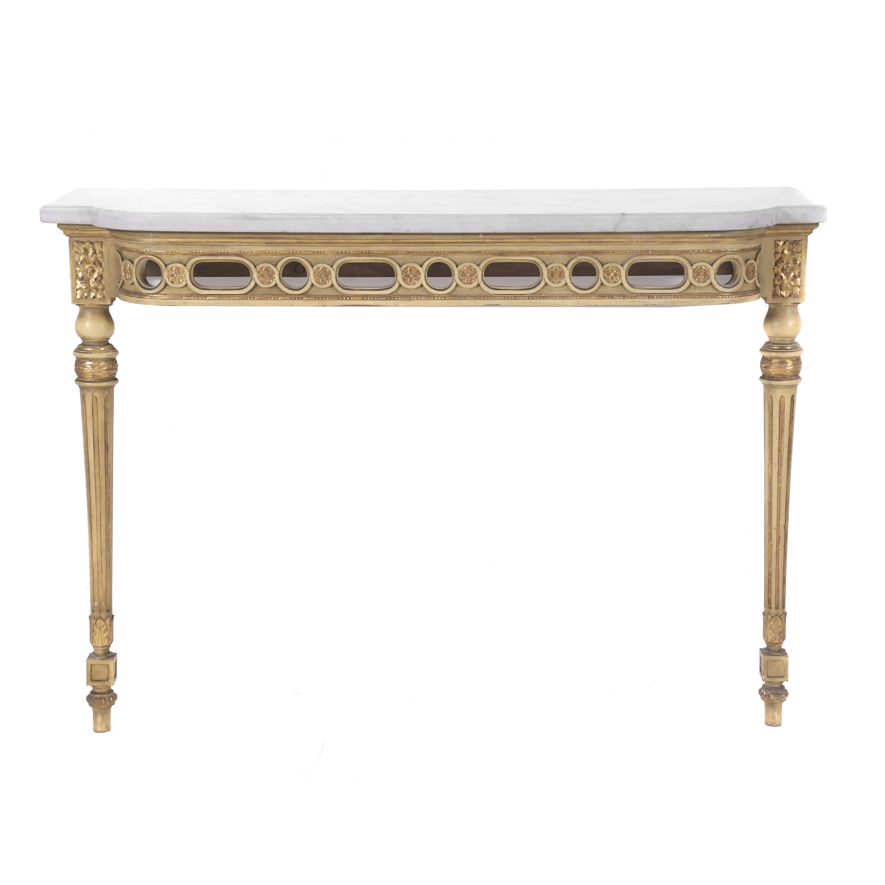 LOUIS XVI STYLE CONSOLE, 20TH CENTURY.