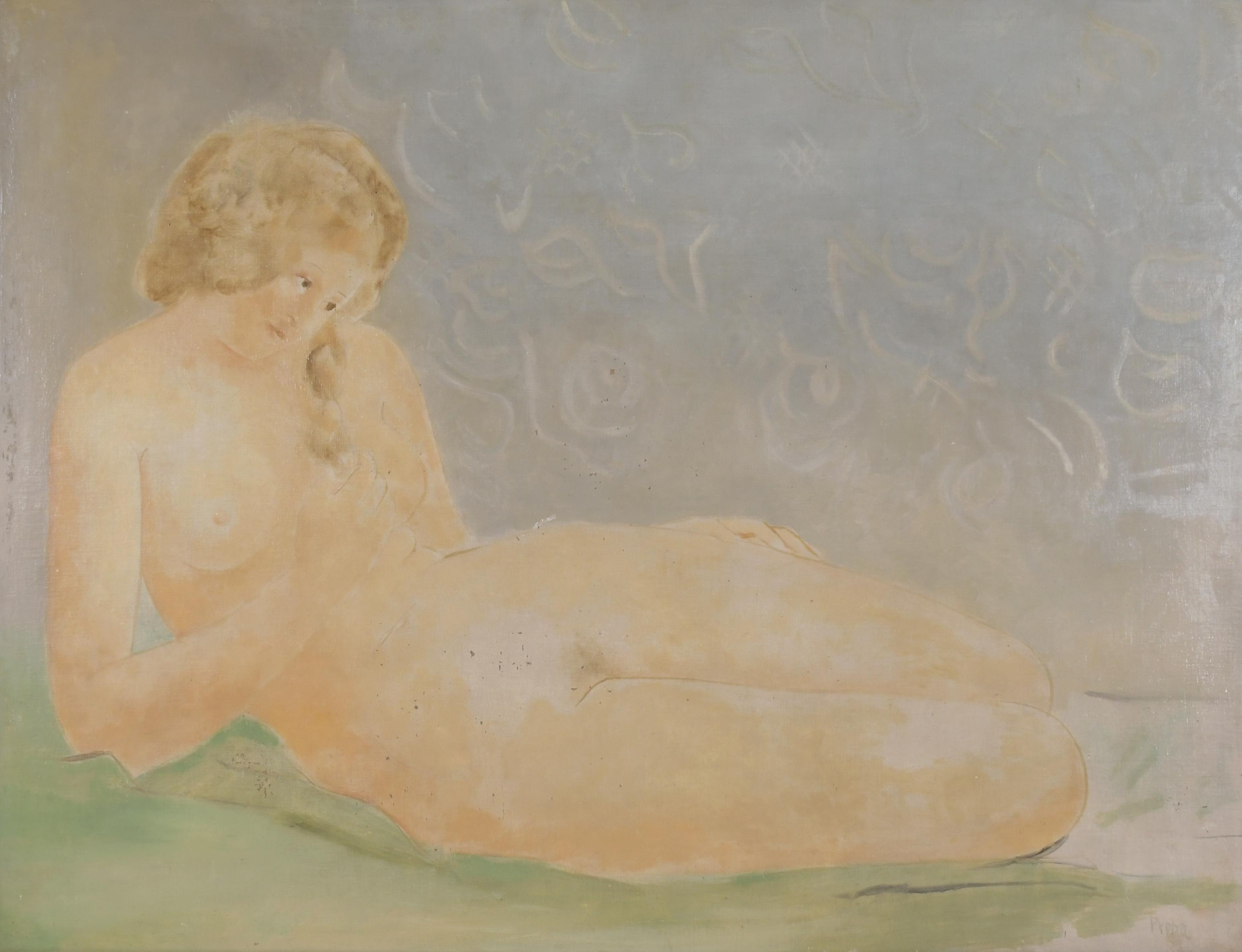 PERE PRUNA OCERANS (1904-1977). "FEMALE NUDE", 1930.