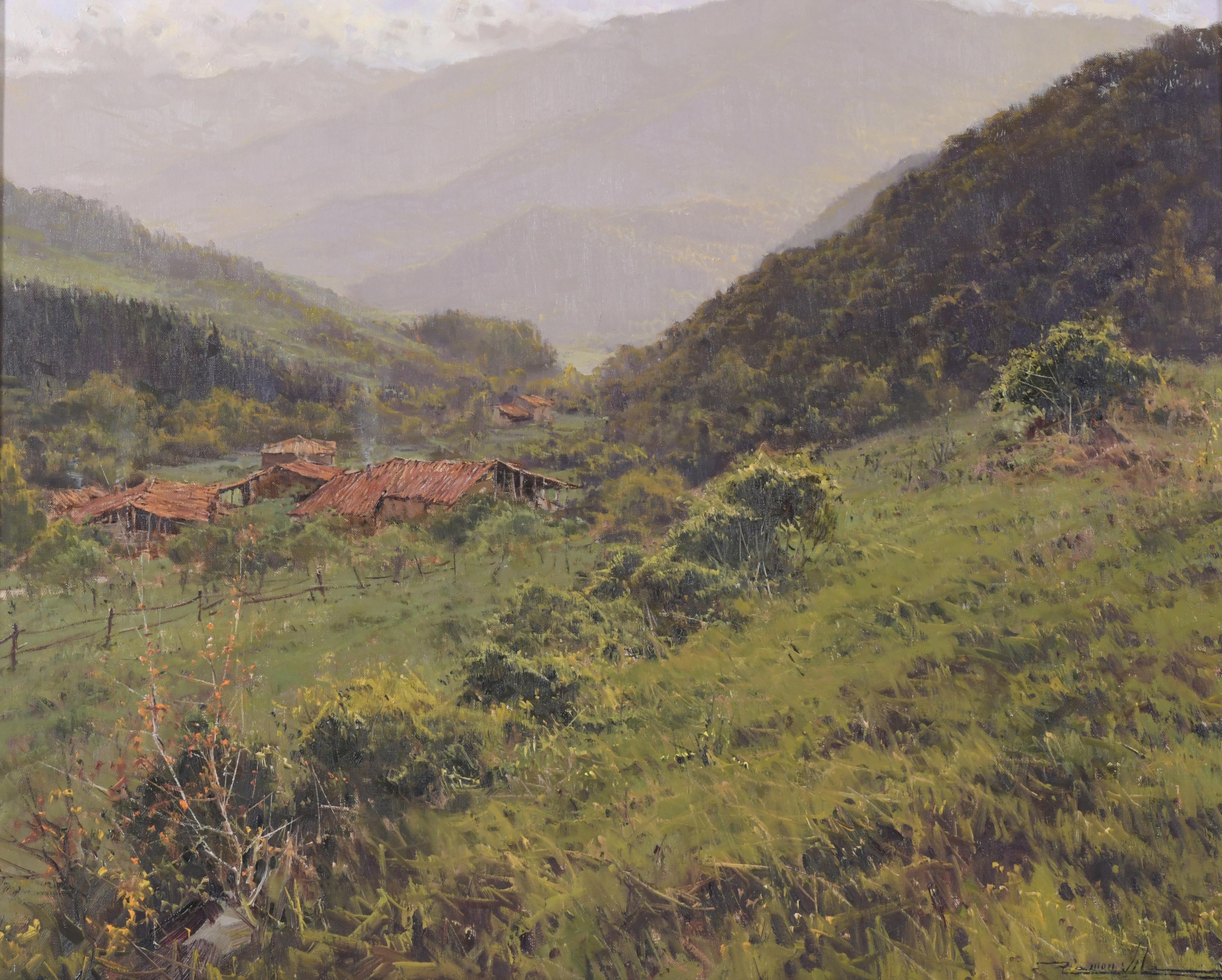 RAMON VILA ESTUDIS (20TH CENTURY). "ARGÜÉBANES", Picos de E