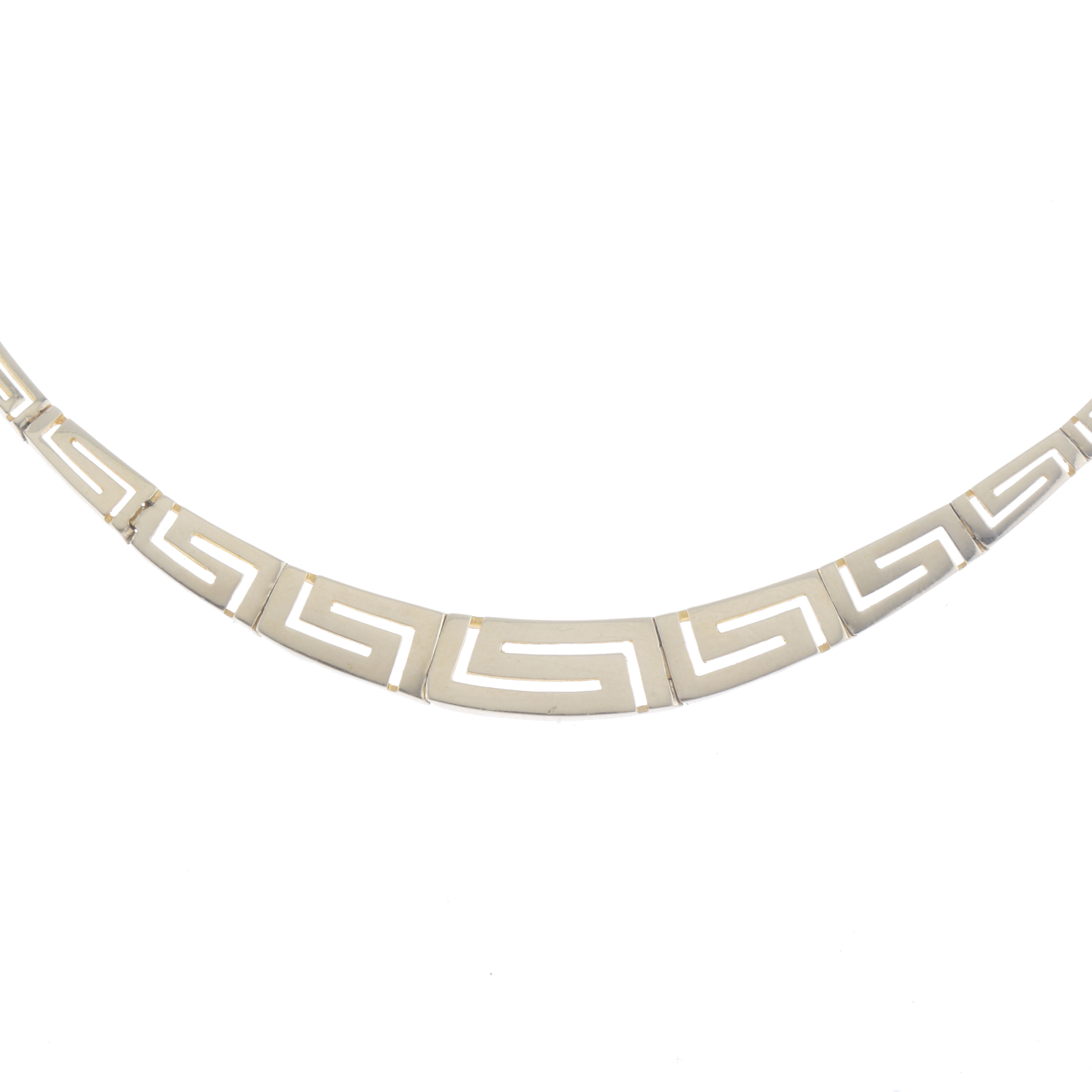 CHOKER WITH FRETWORK.