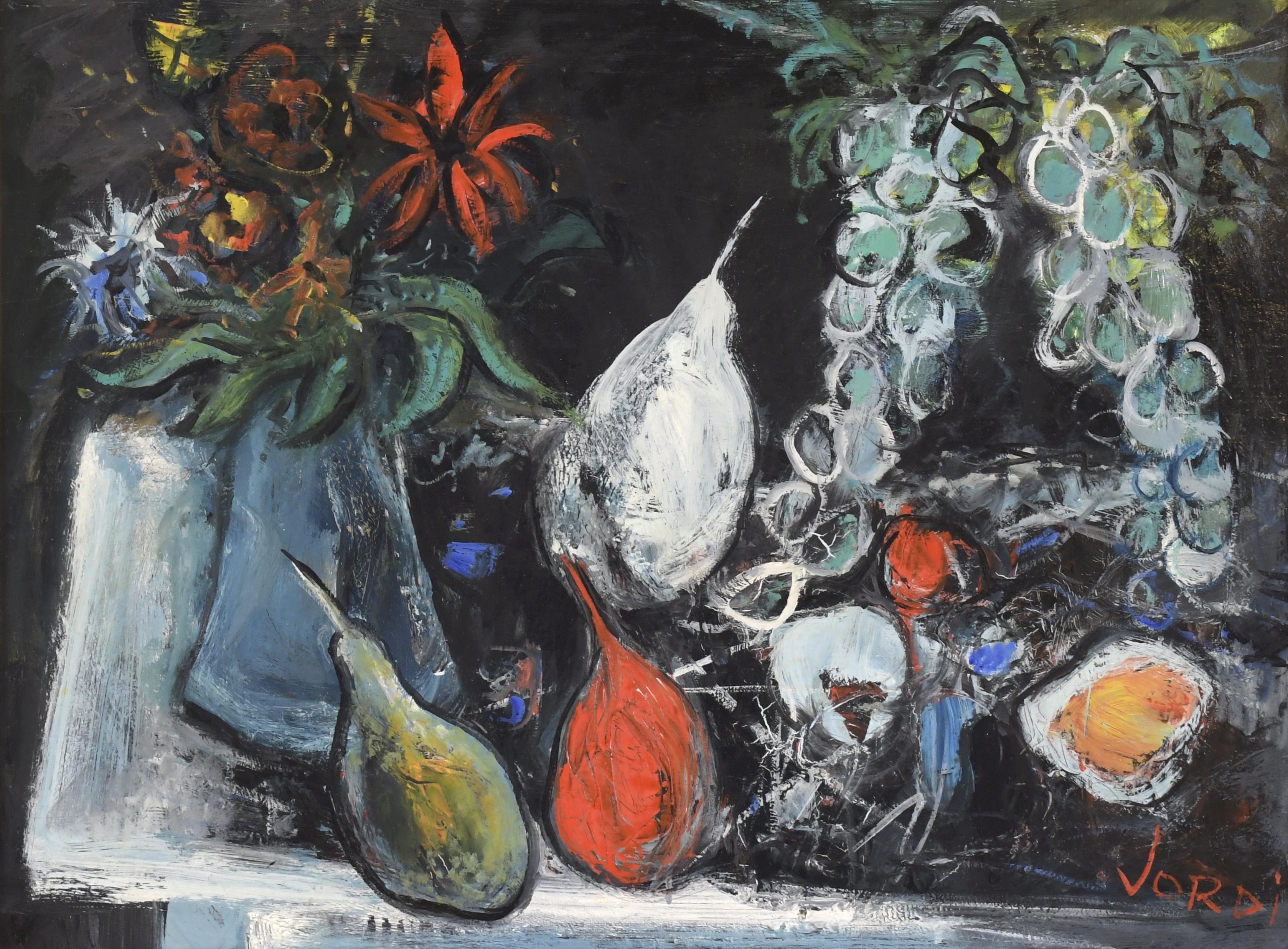 JORDI MERCADÉ FARRÉS (1923-2005). "STILL LIFE WITH FRUITS A