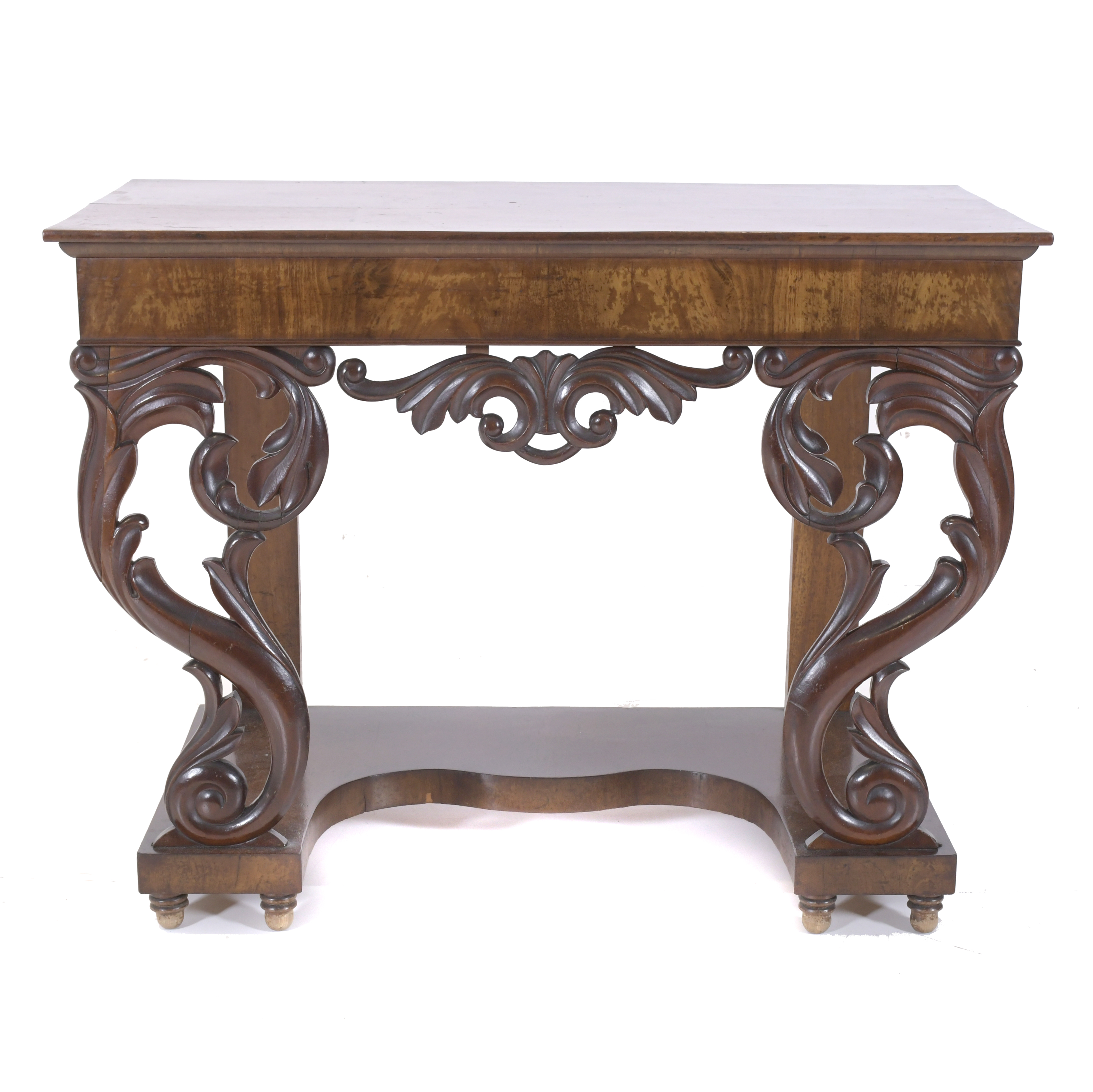 BAROQUE STYLE CONSOLE, 20TH CENTURY.