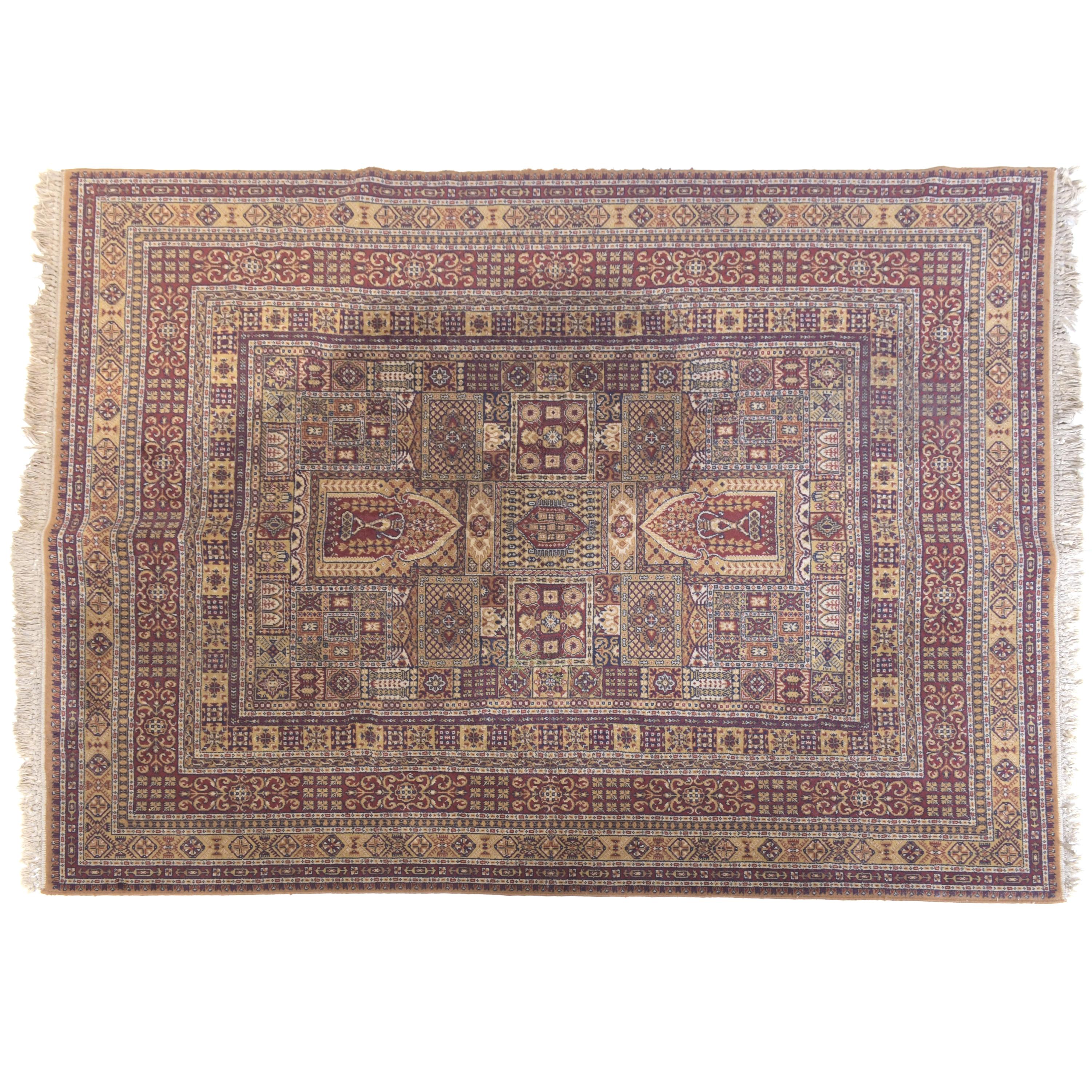 PERSIAN WOOL CARPET, 20TH CENTURY.