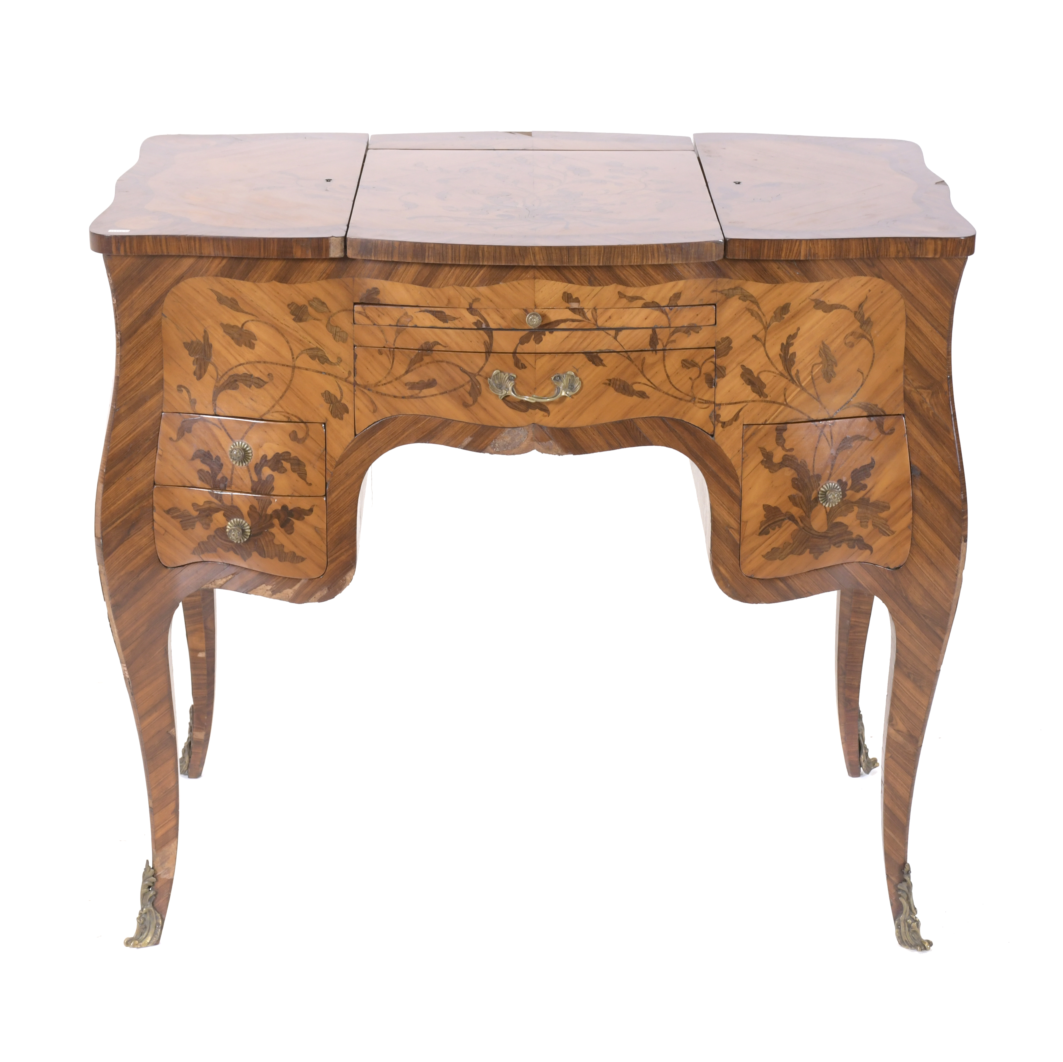 FRENCH DRESSING TABLE FROM NAPOLEON III PERIOD, LOUIS XV ST