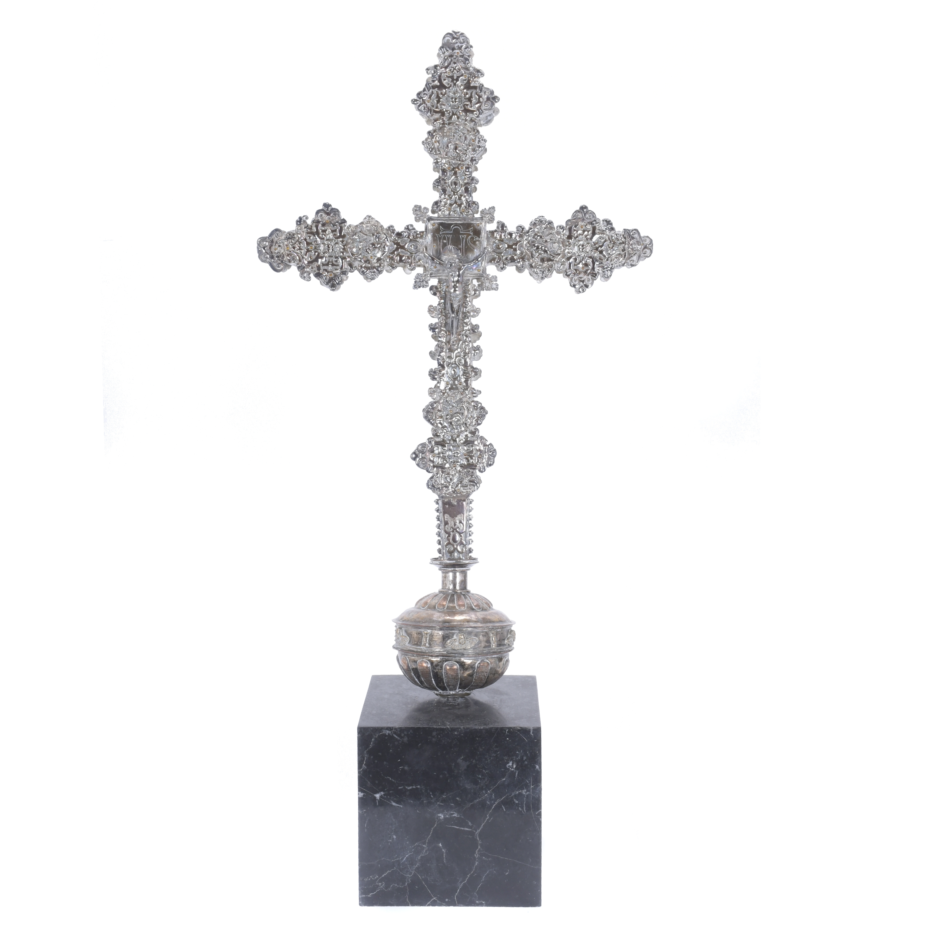 PROCESSIONAL CROSS, 19TH CENTURY.