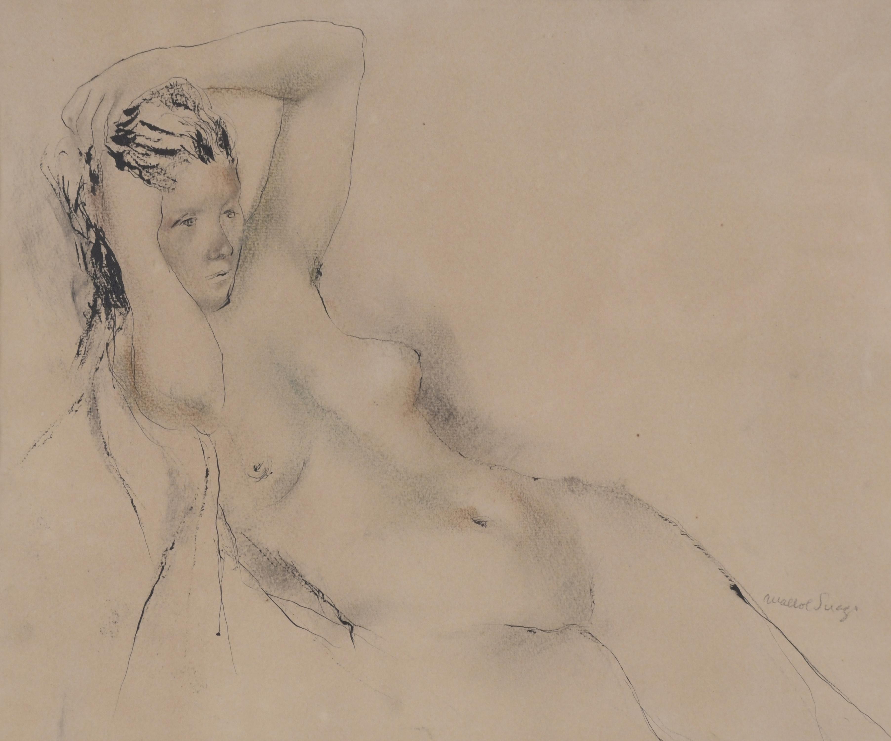 JOSEP MARIA MALLOL SUAZO (1910-1986). "FEMALE NUDE".