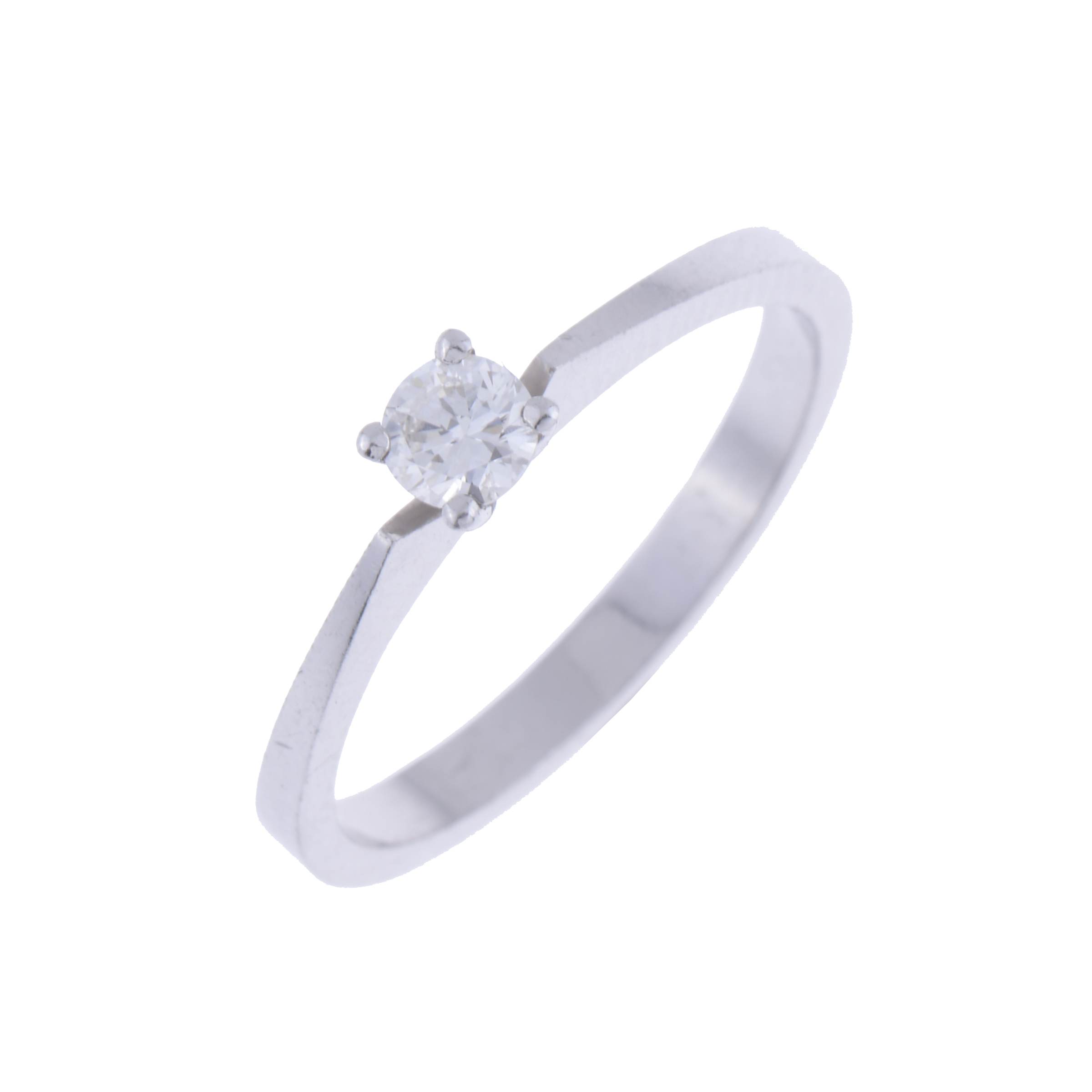 DIAMOND SOLITAIRE RING.