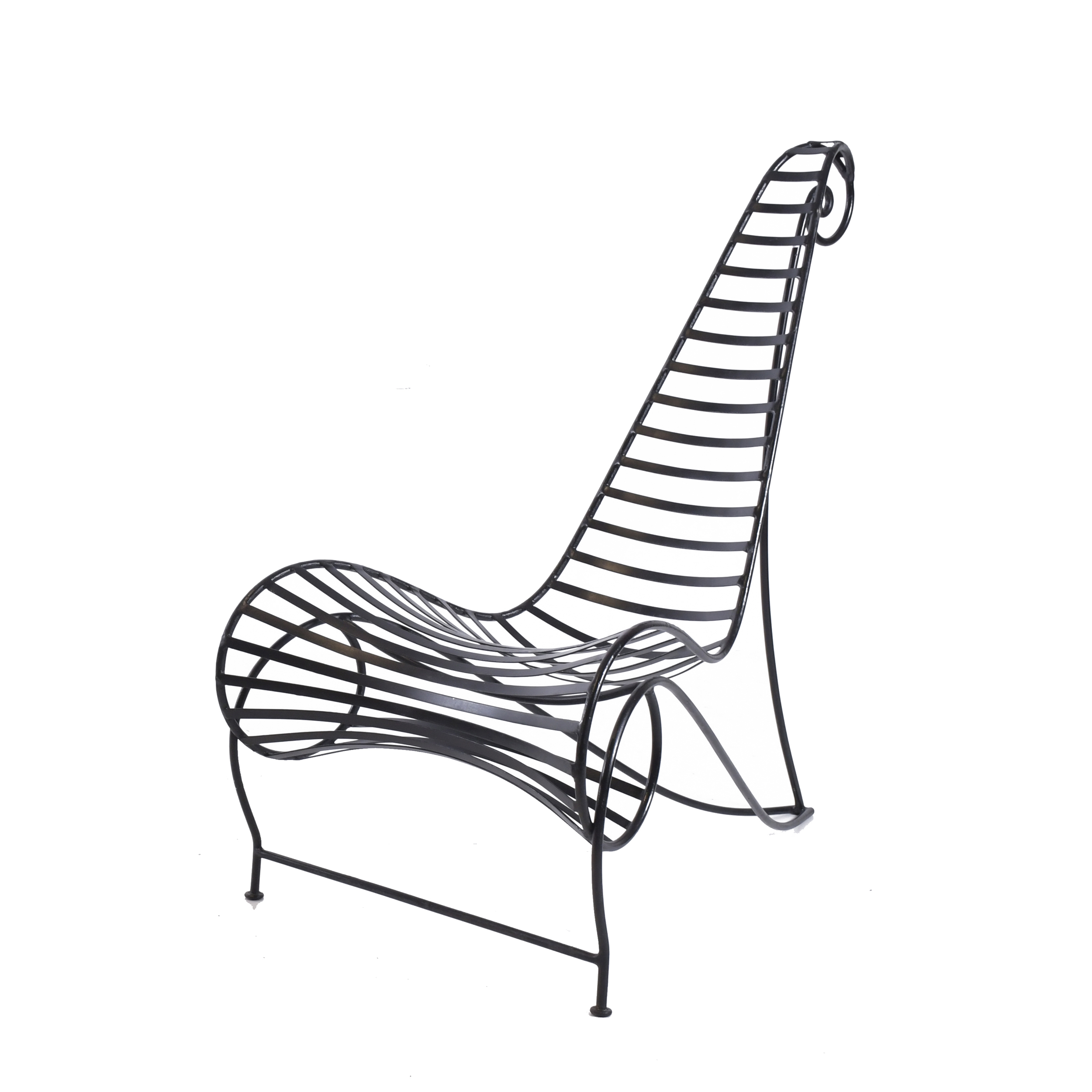 ANDRÉ DUBREUIL (1951-2022) "SPINE CHAIRE", FRANCE, CIRCA 19