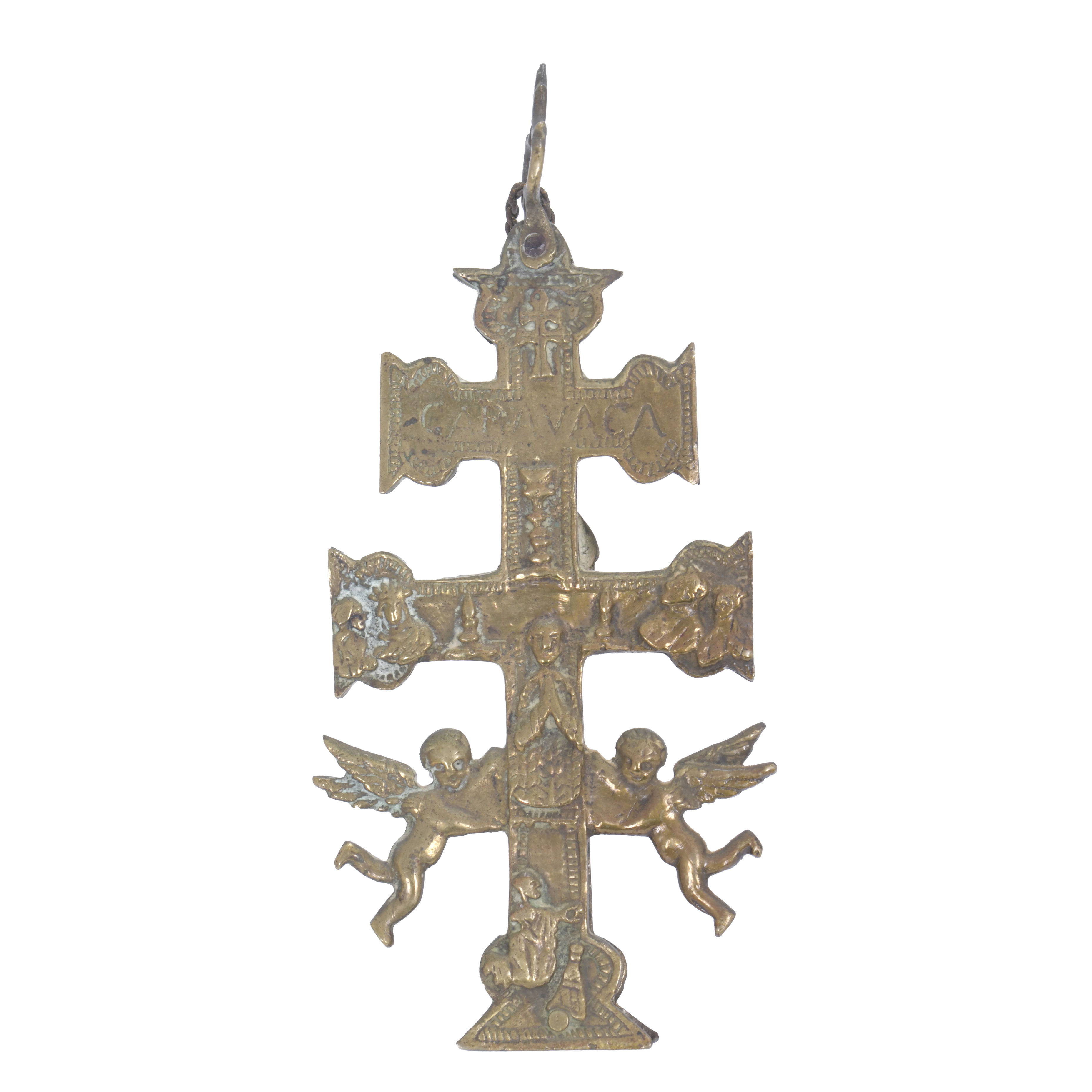 DOUBLE CROSS OF CARAVACA, LATE 18TH CENTURY-EARLY 19TH CENT