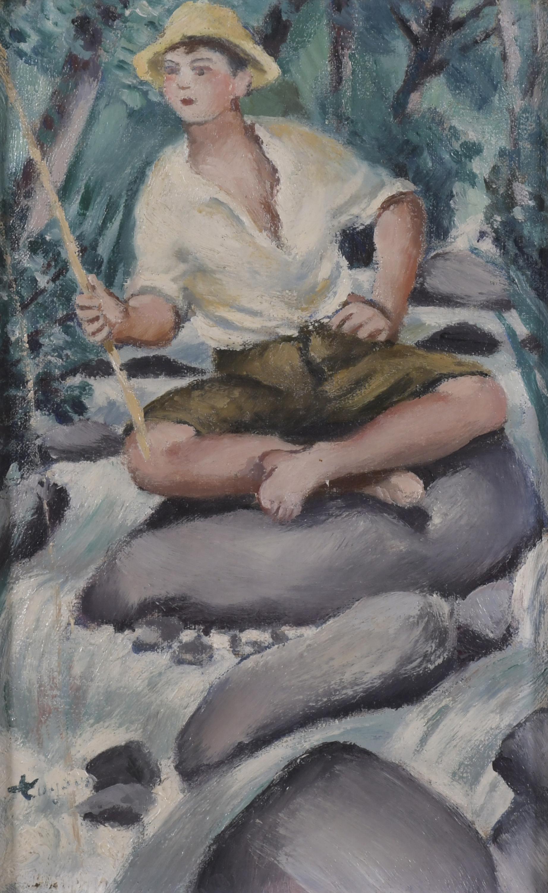 JOSÉ MARÍA DE TOGORES (1893-1970). "FISHER BOY".