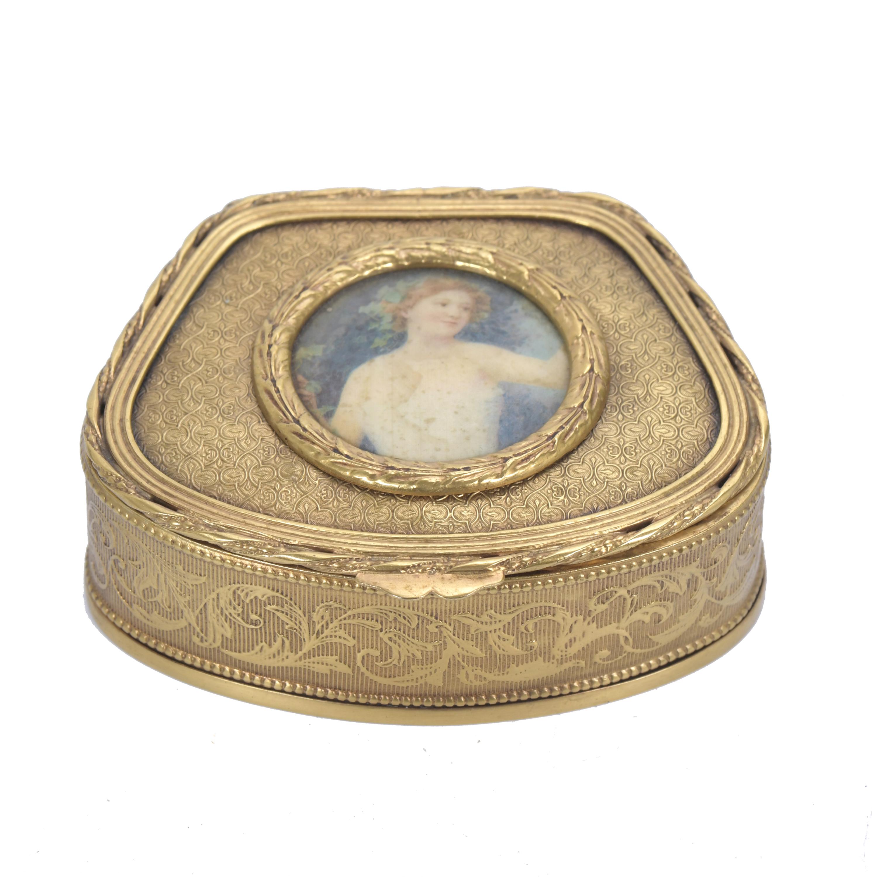 PEQUEÑA CAJA FRANCESA NAPOLEON III, CIRCA 1880