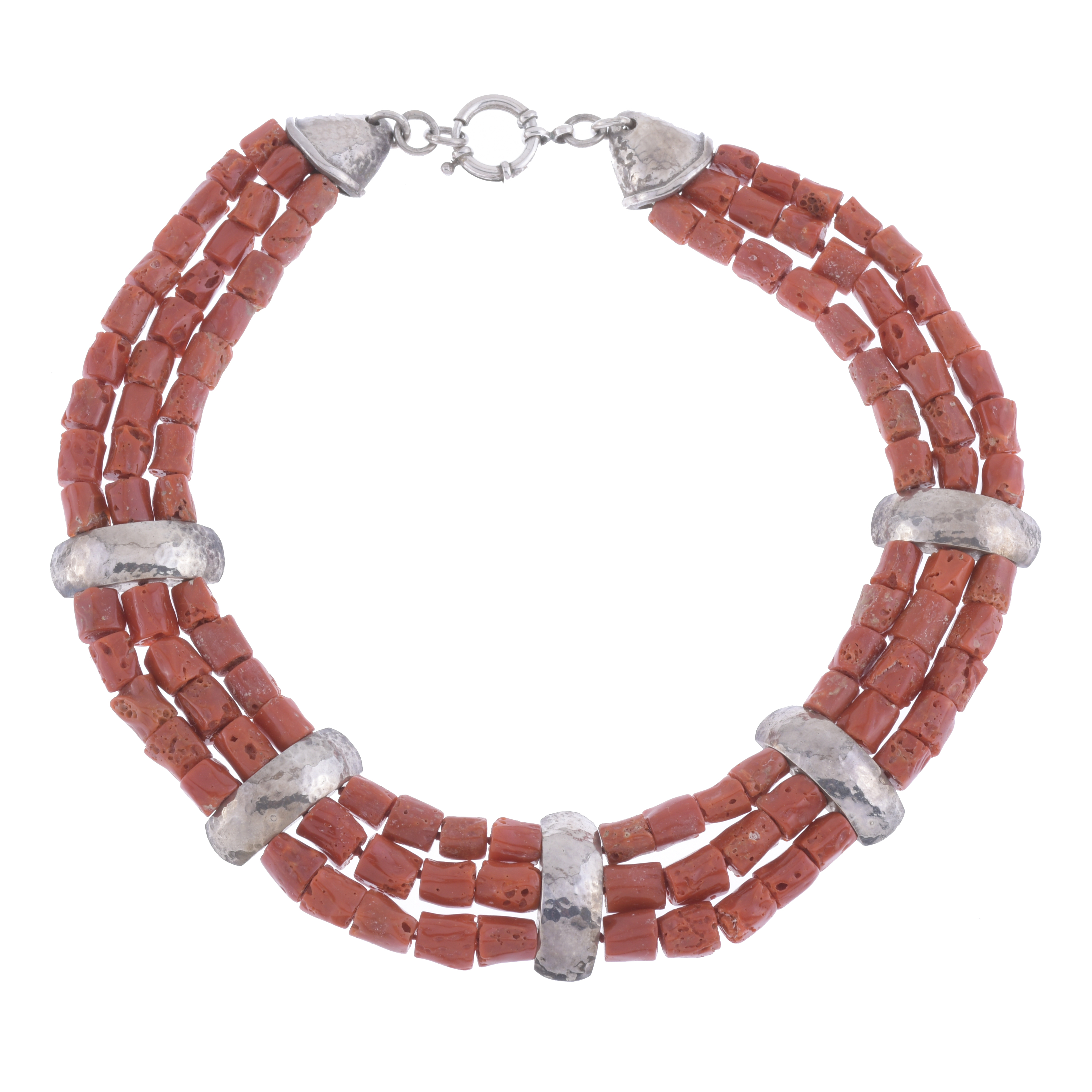 CORAL NECKLACE.