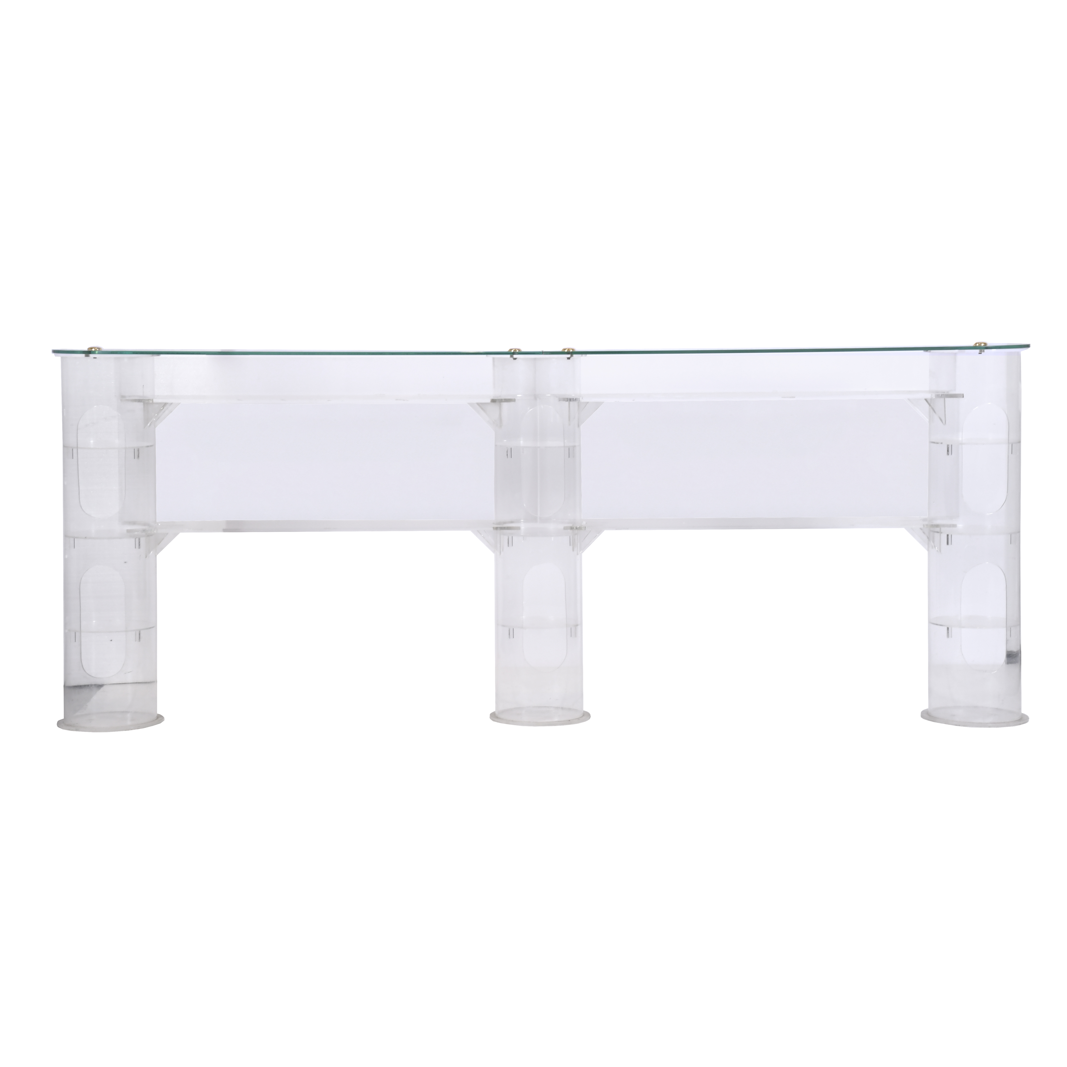 PLEXIGLASS SIDEBOARD, 20TH CENTURY. 