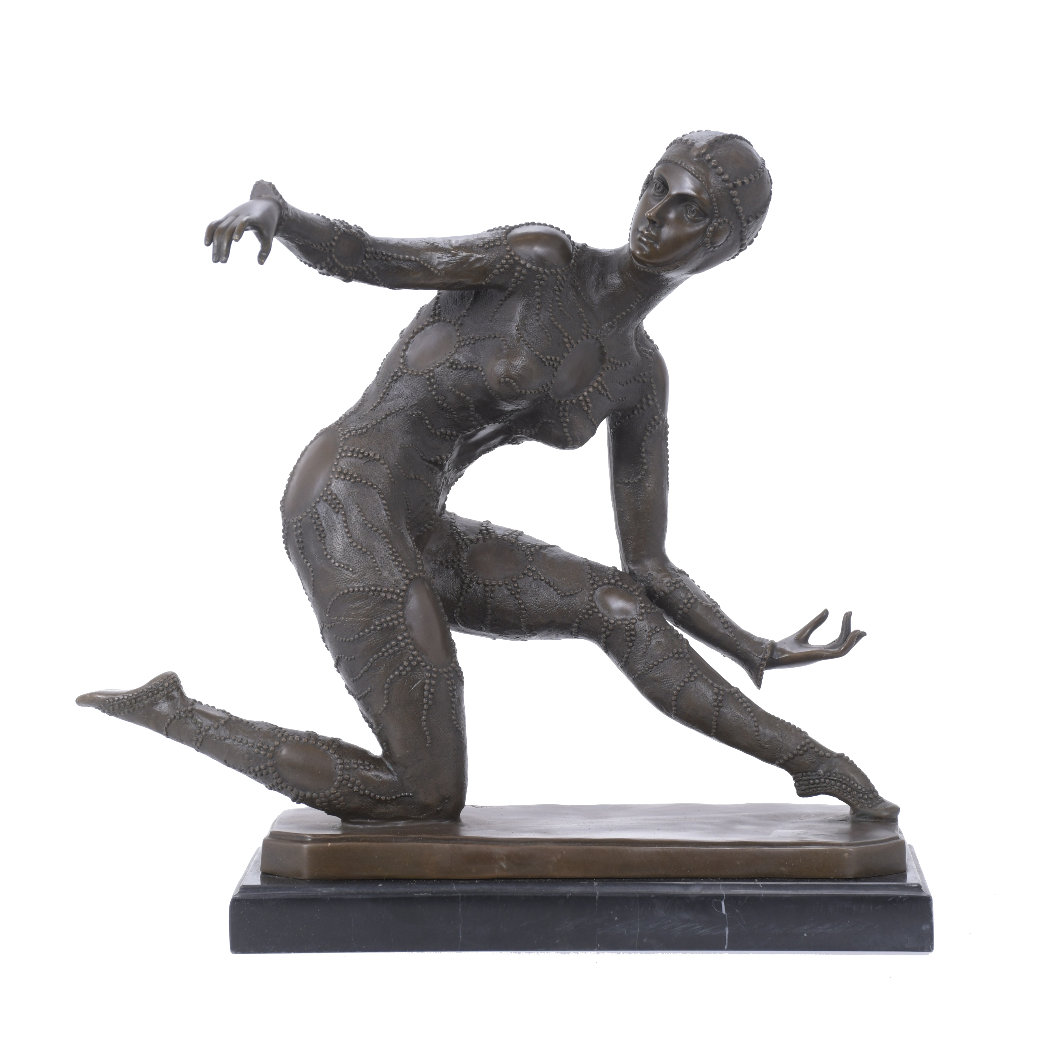 DEMÉTRE H. CHIPARUS (1886 - 1947). "BALLERINA", CIRCA 1930. 