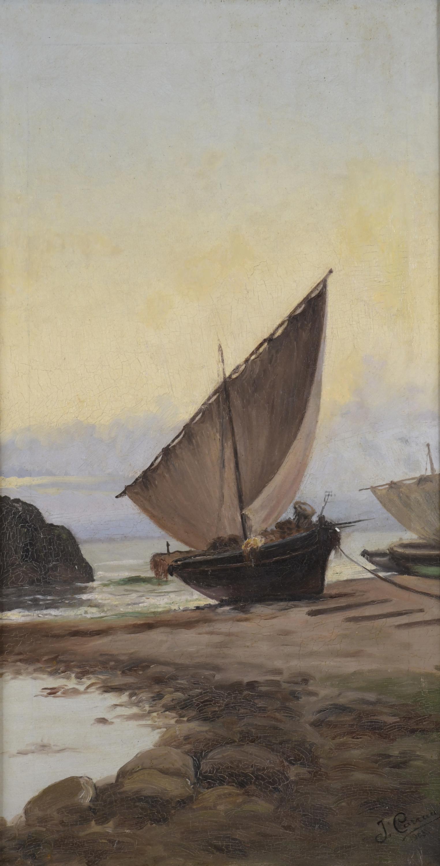 J. CARRAU (XIX-XX). "MARINA", 1903.