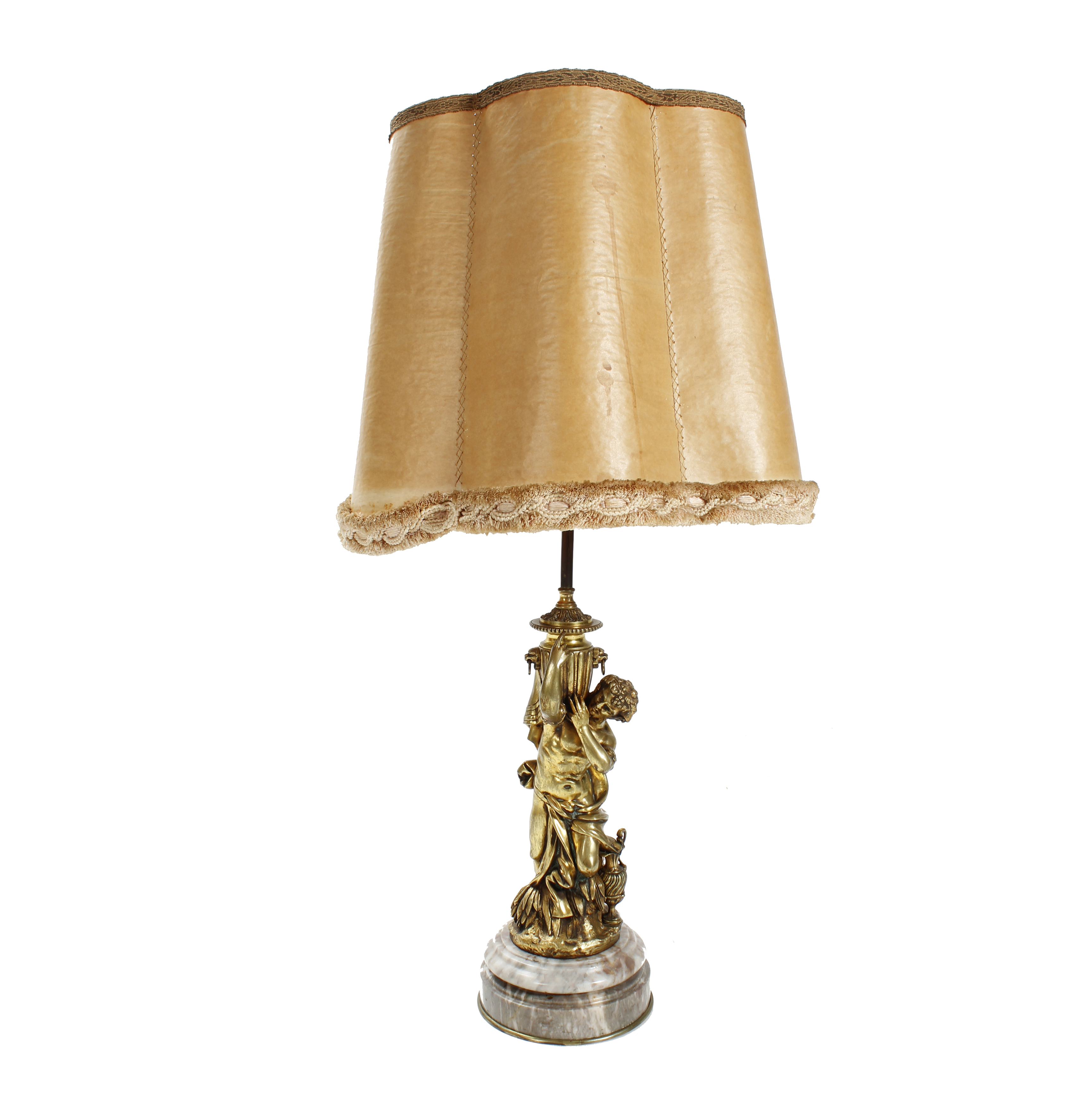 FRENCH TABLE LAMP, 20TH CENTURY.