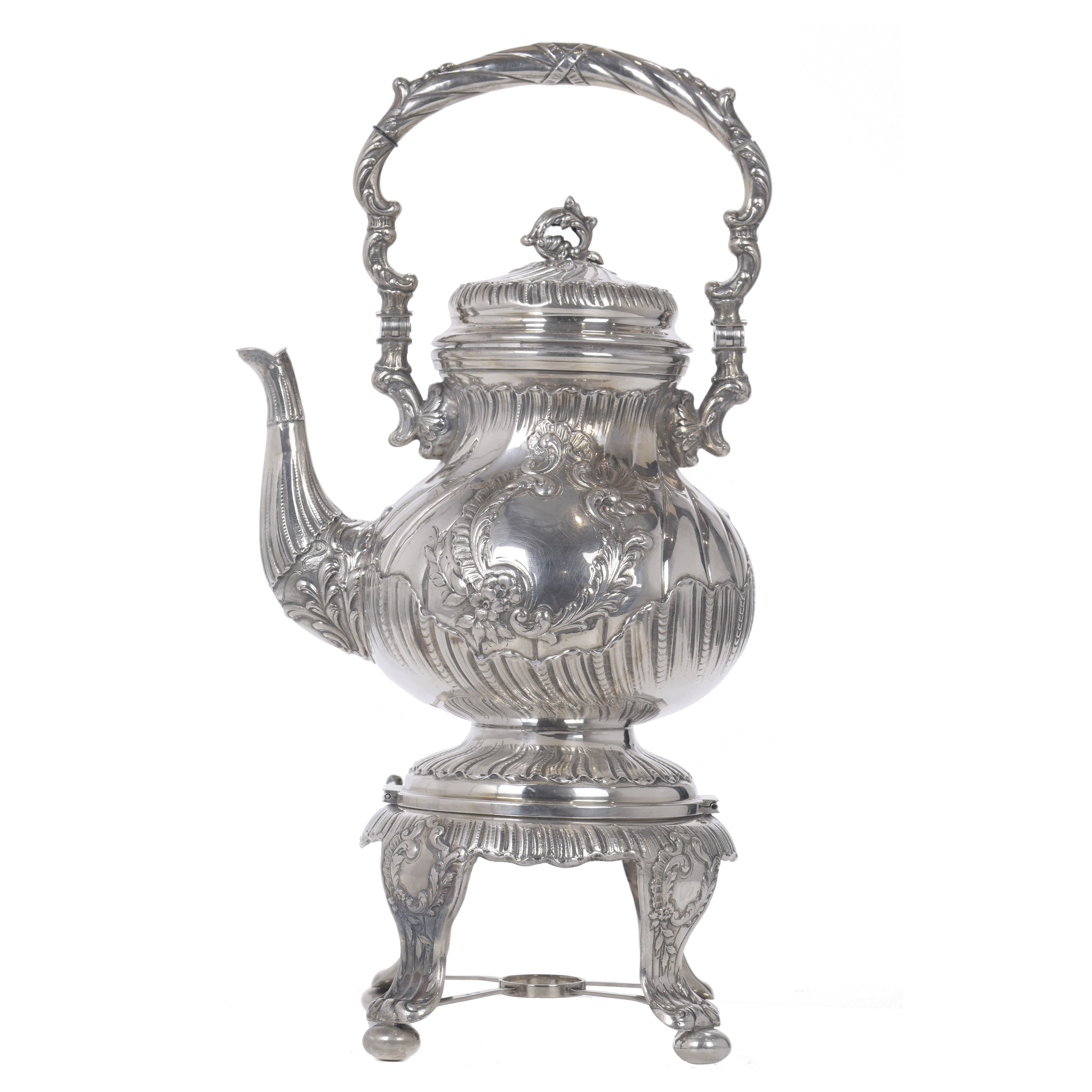 ELIZABETHAN STYLE SAMOVAR WITH HEATER, SECOND HALF OF THE 2