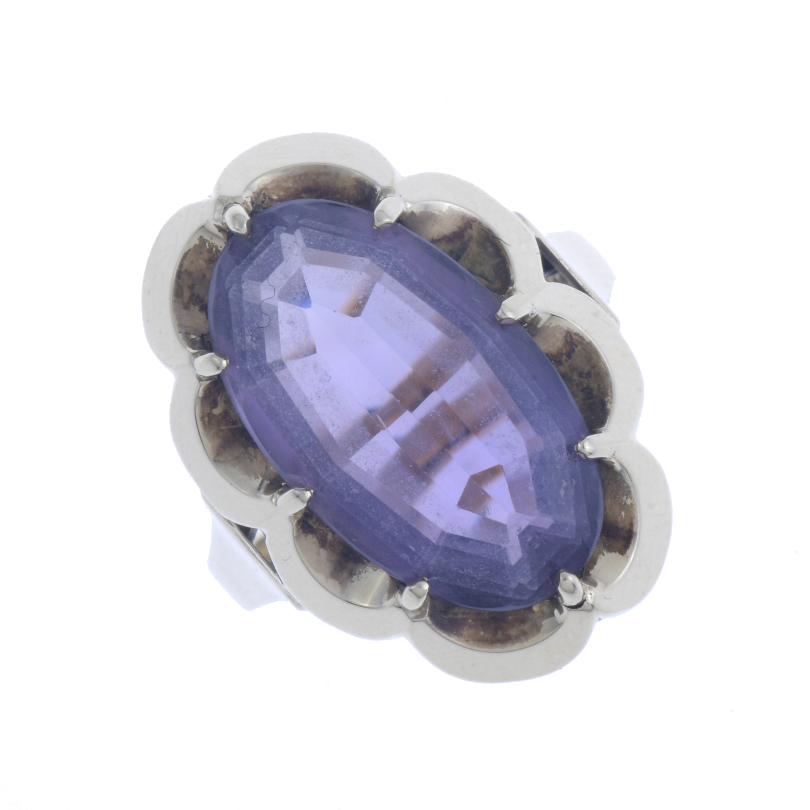 RING WITH AMETHYST