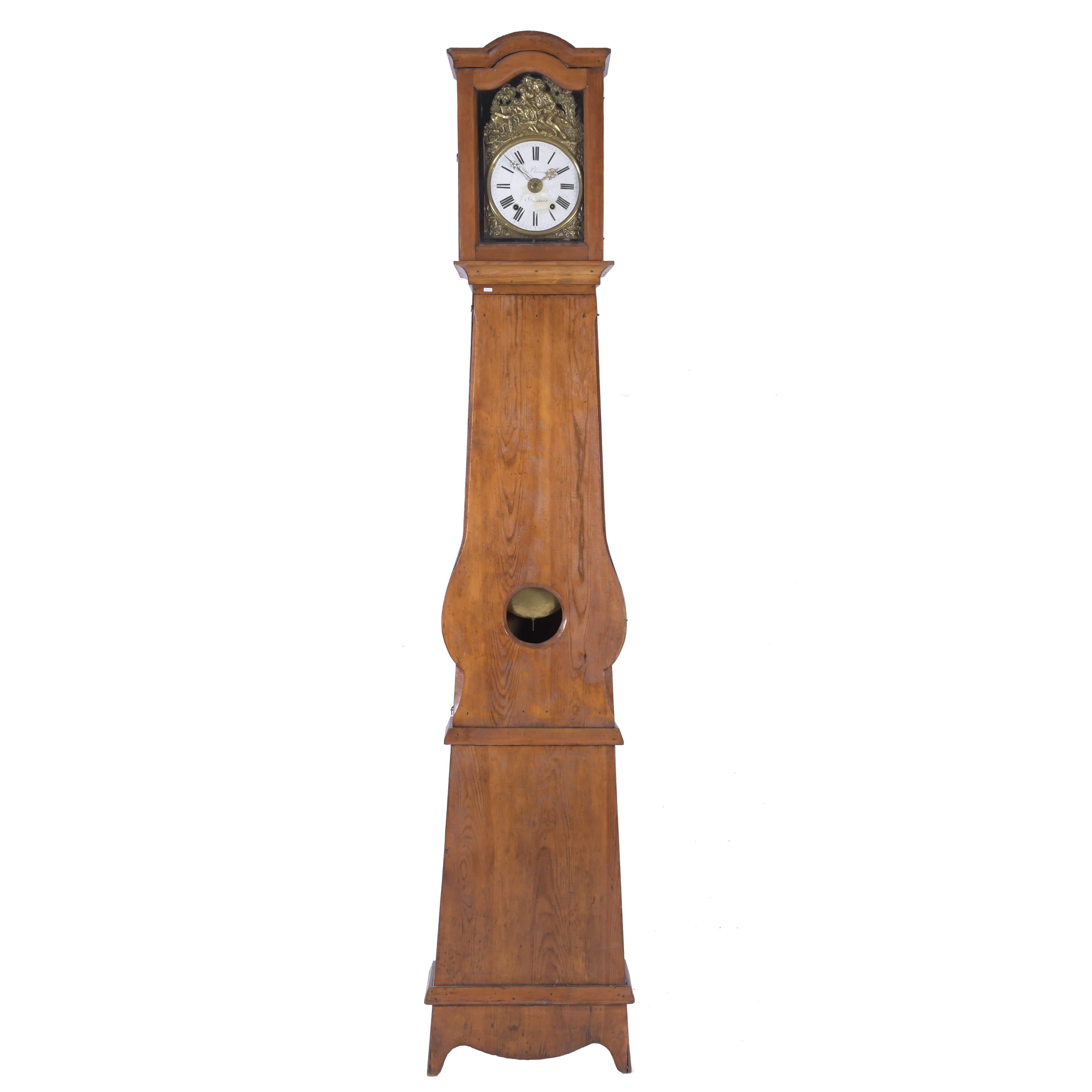 CATALAN POPULAR GRANDFATHER CLOCK, 19TH CENTURY.