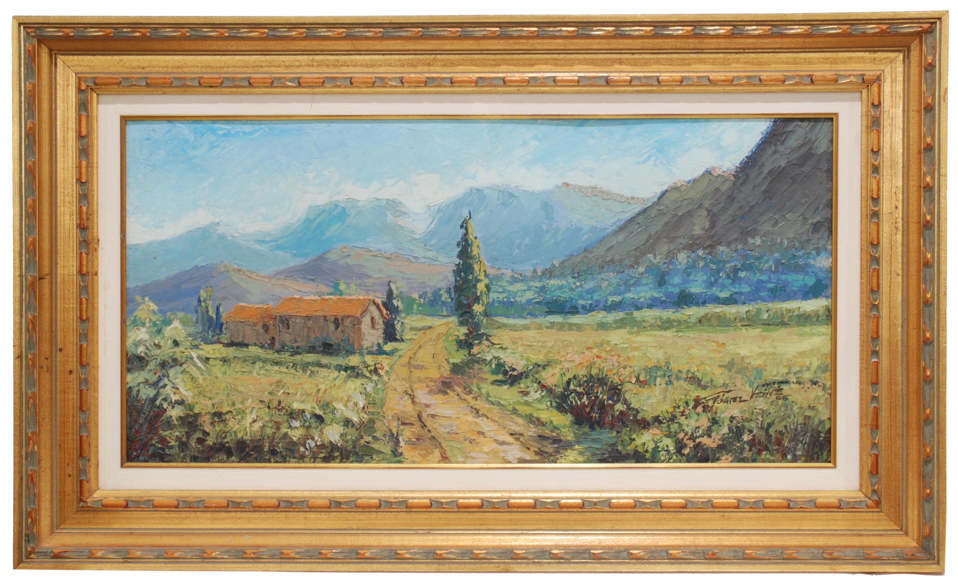 EZEQUIEL GOMEZ VELLVE (1927) "VISTA RURAL". 