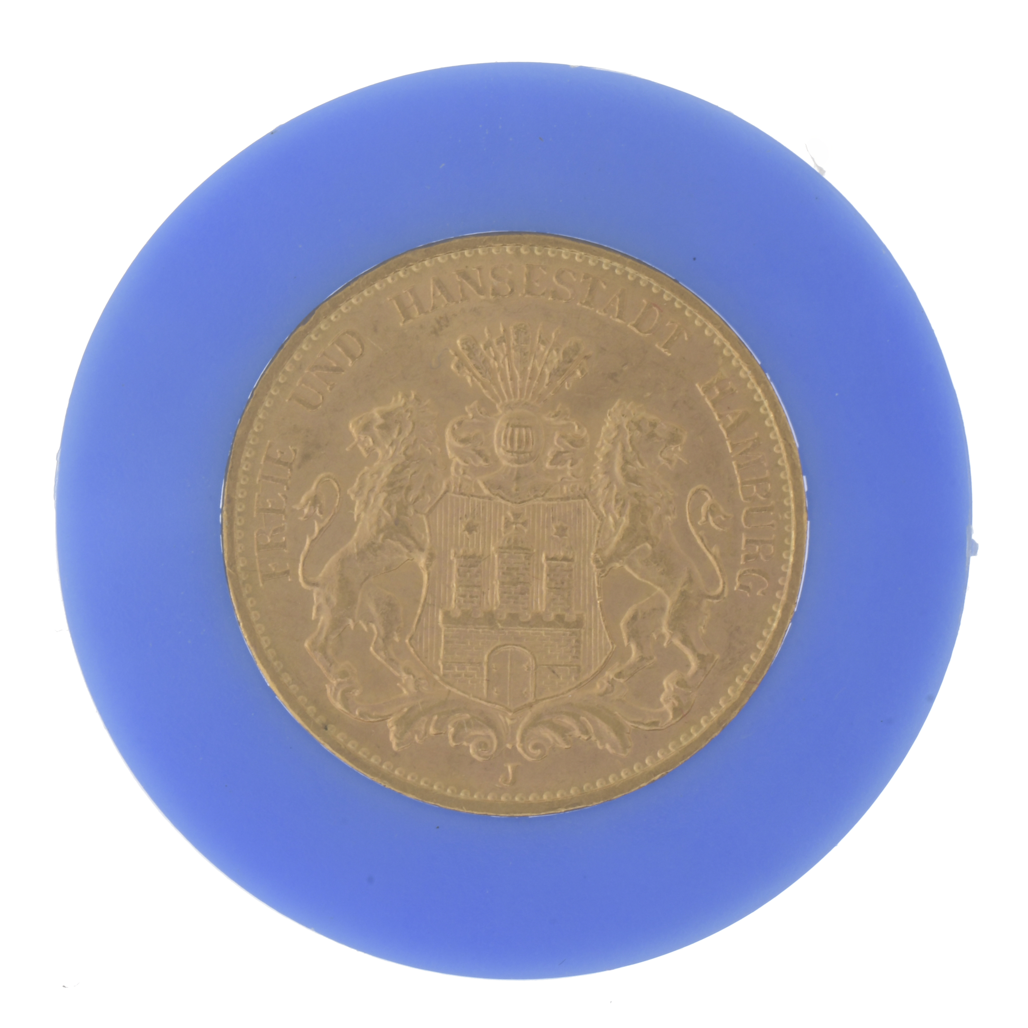 GOLD 20-MARK COIN, 1913.