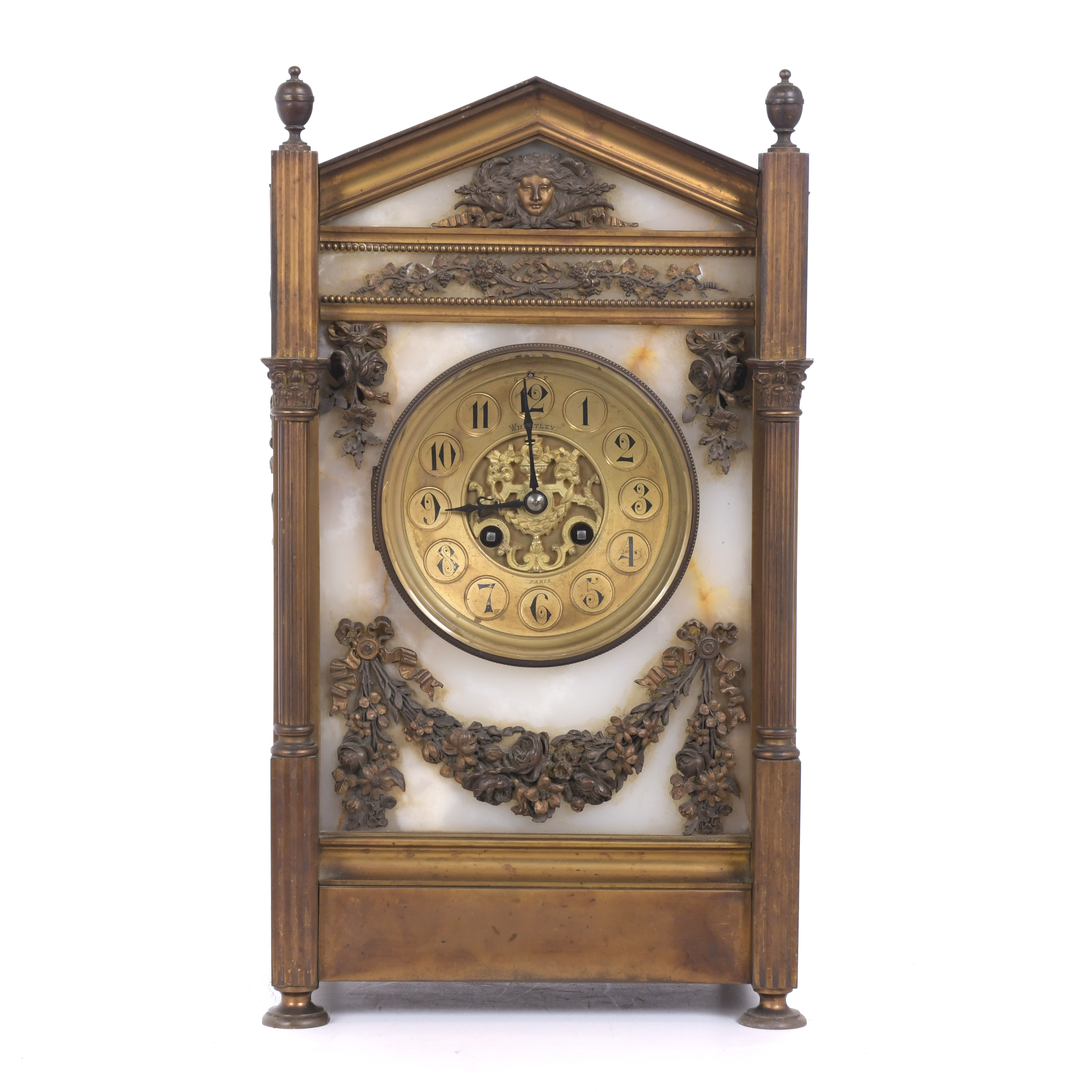 FRENCH TABLE CLOCK, EARLY 20TH CENTURY.