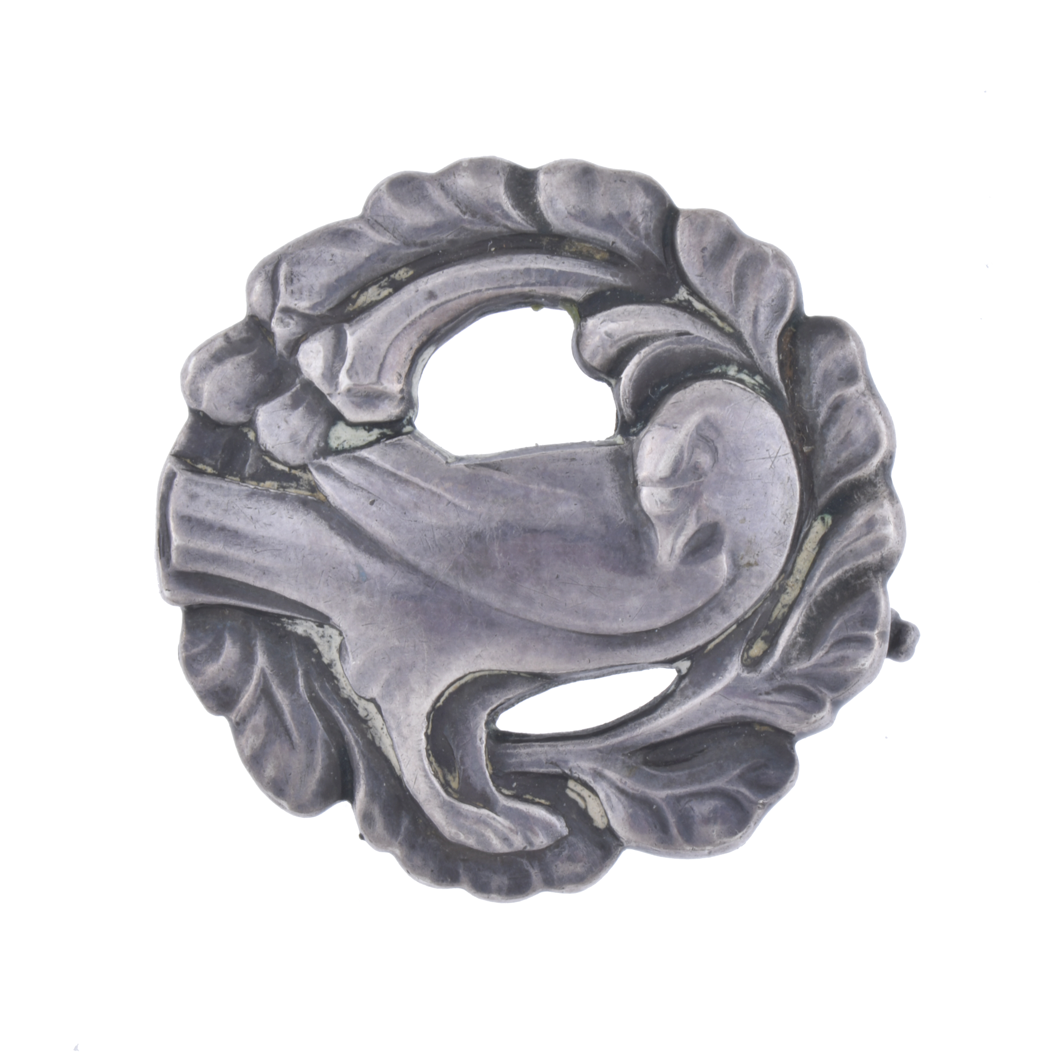 GEORG JENSEN. &#39;Bird&#39; brooch.