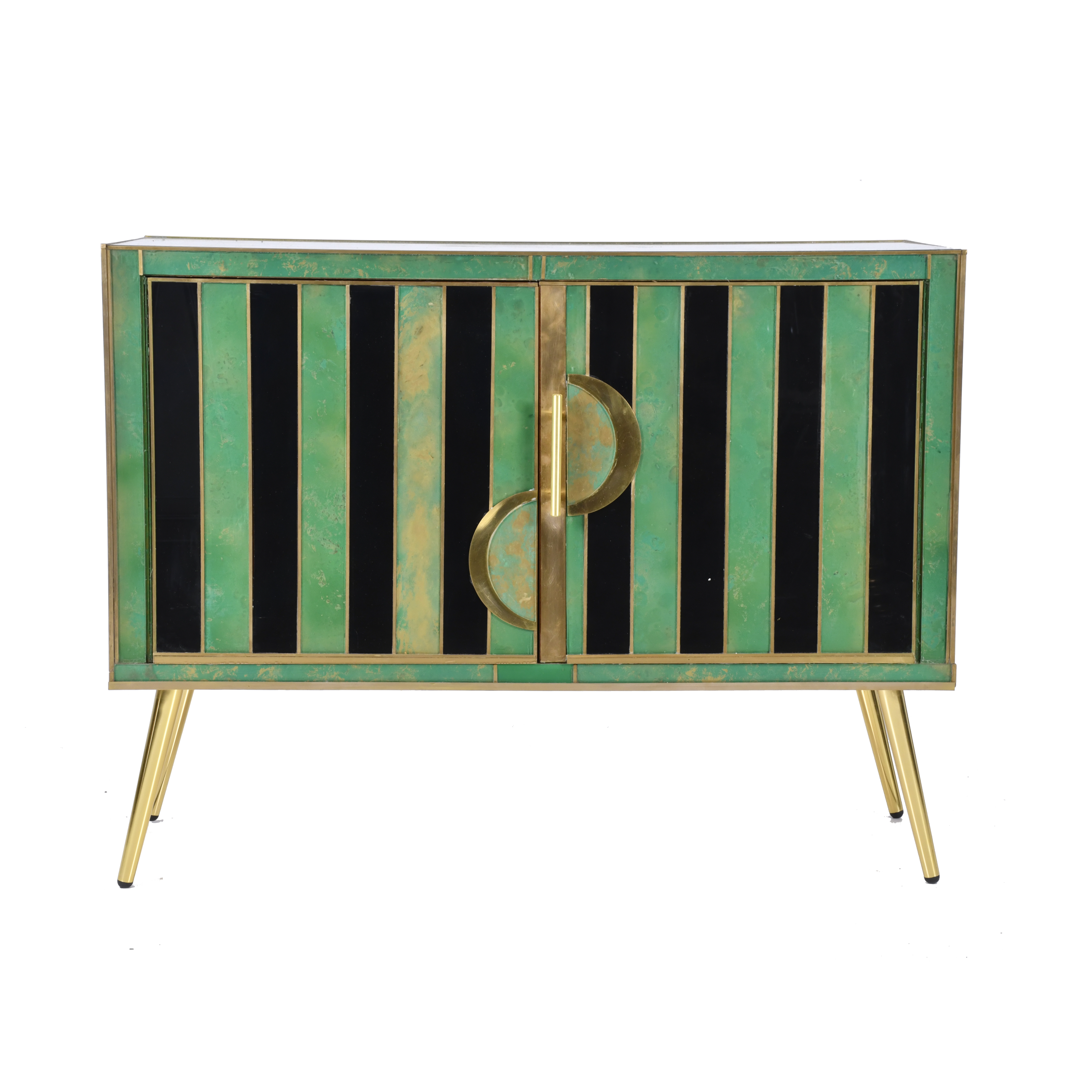 Mueble aparador en cristal de Murano, circa 1950 - 1960.