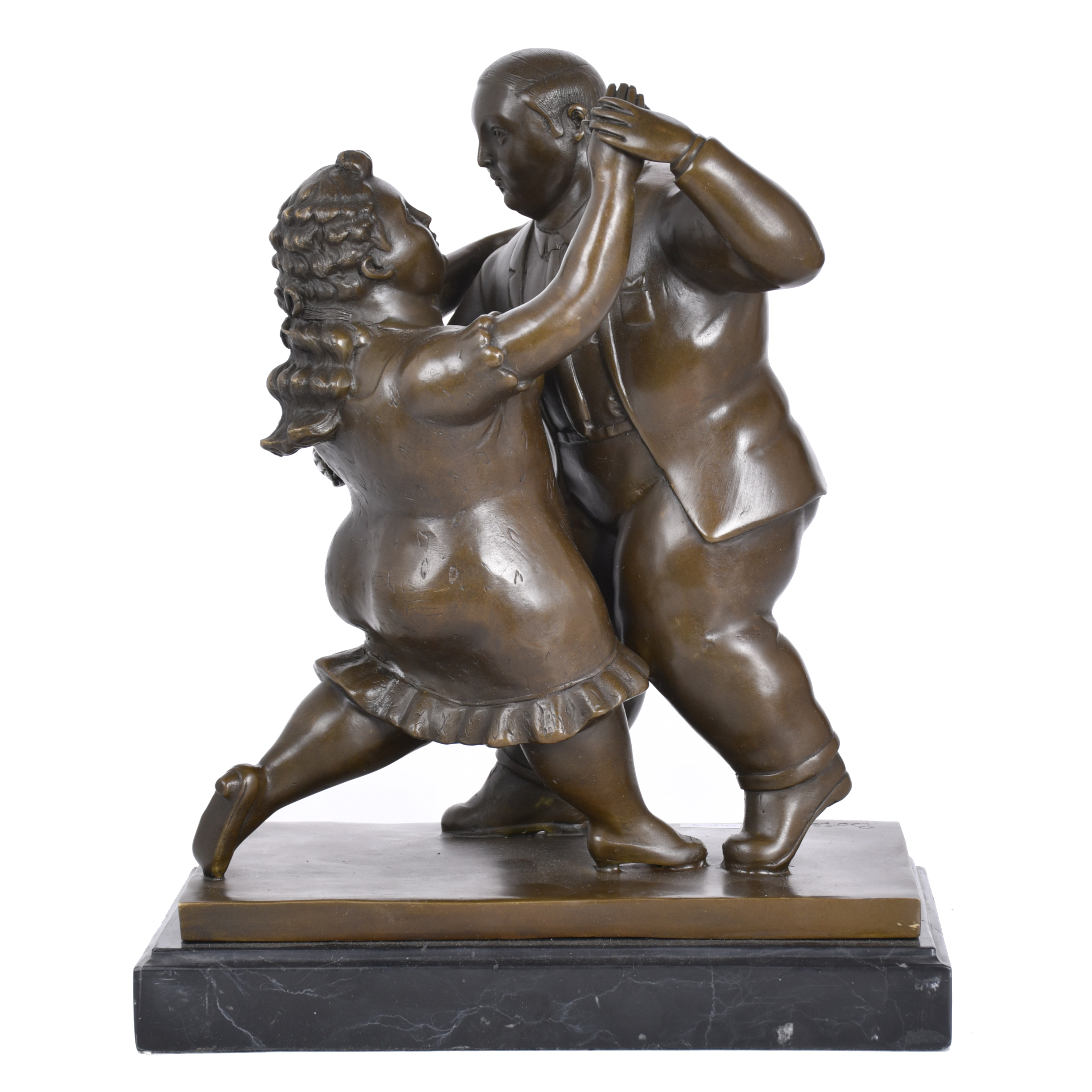 SIGUIENDO MODELOS DE FERNANDO BOTERO (1932 - 2023).  "Tango