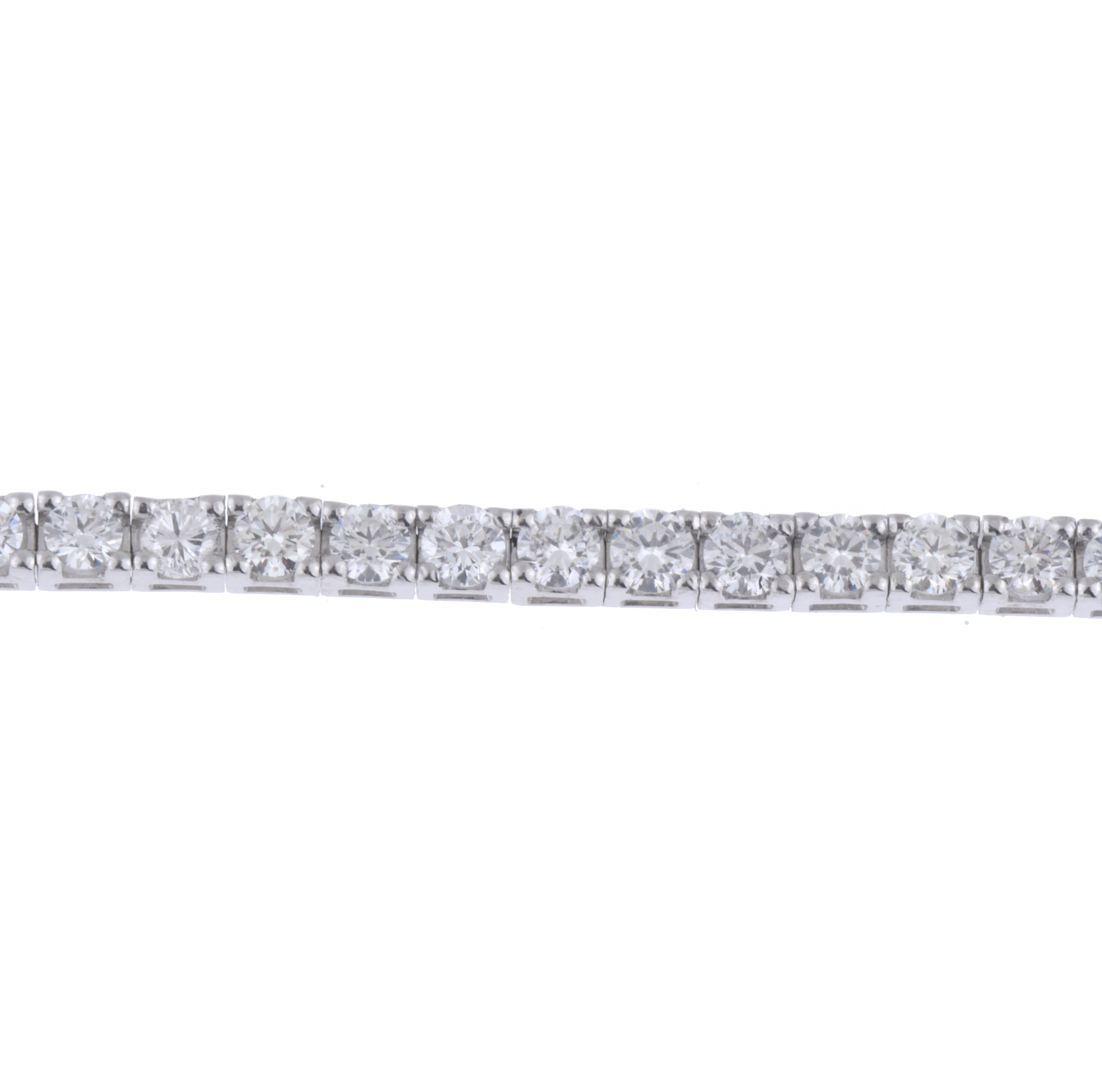 Diamonds riviére bracelet.