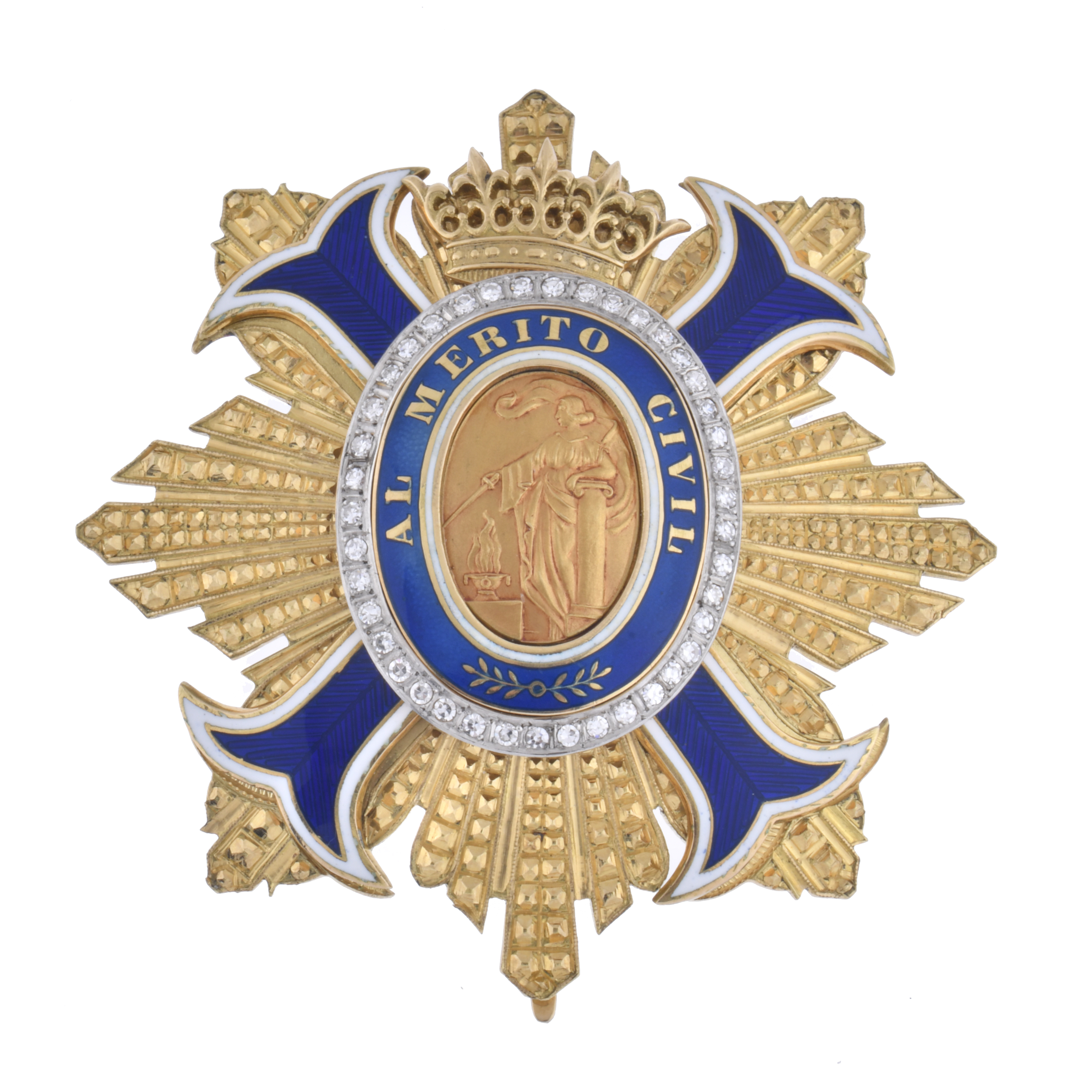 Medal of the Royal Order of Civil Merit.