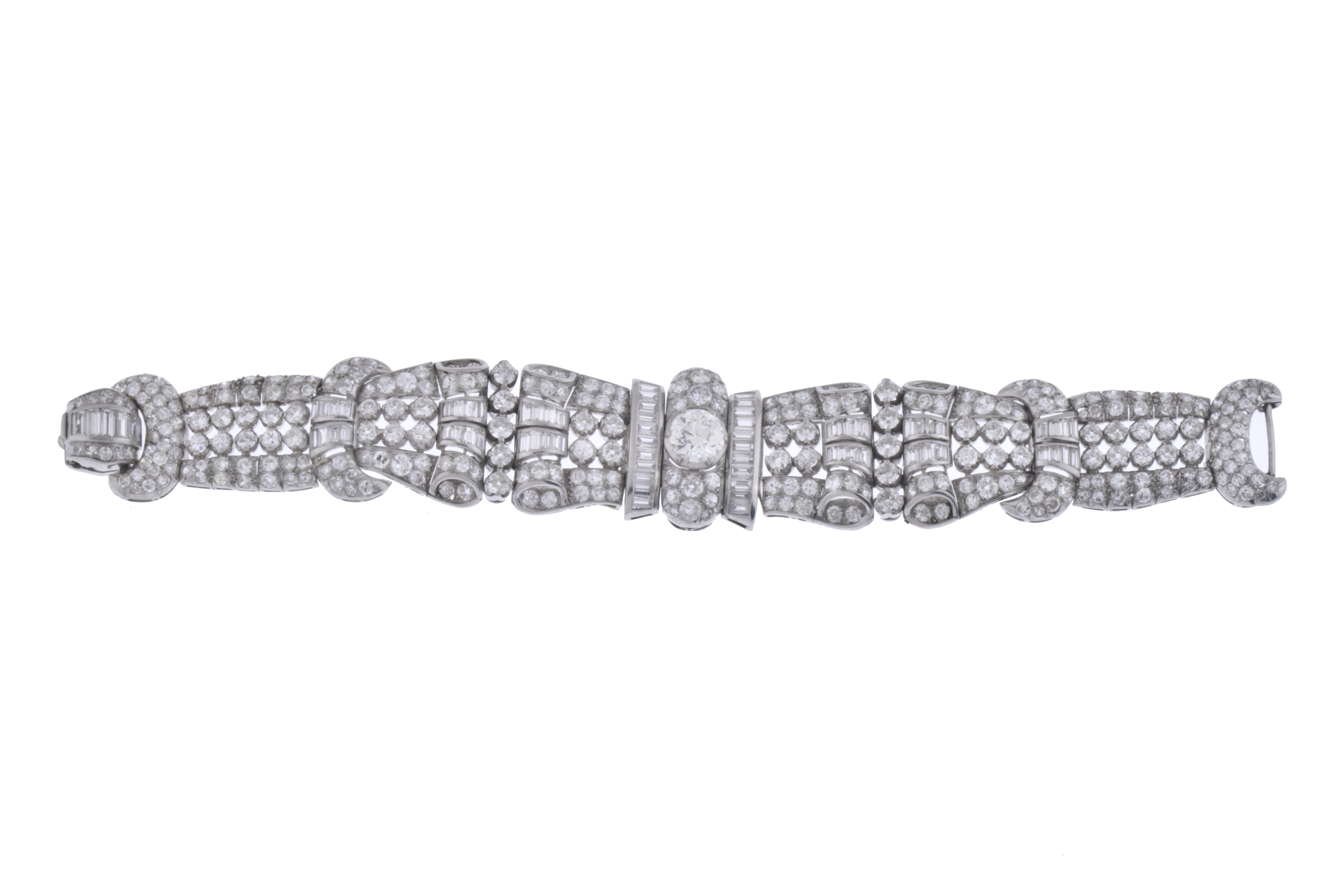 Diamonds bracelet, 1950&#39;s.