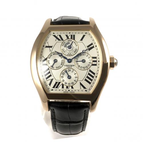 CARTIER. TORTUE PERPETUAL CALENDAR.RELOJ PULSERA DE CABALLERO.