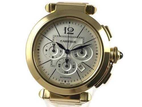 CARTIER. PASHA CHRONOGRAPH.RELOJ PULSERA DE CABALLERO.