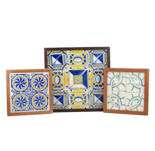 AZULEJOS CATALANES "DE MOSTRA", SIGLOS XVII Y XIX