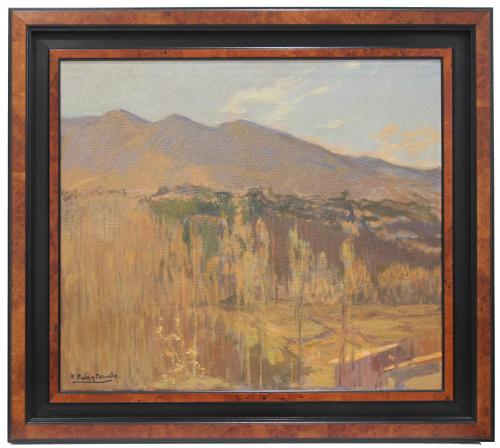 BONAVENTURA PUIG I PERUCHO (1886-1977)El MontsenyÓleo sobre lienzo