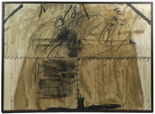 ANTONI TÀPIES (1923-2012) "Moix".