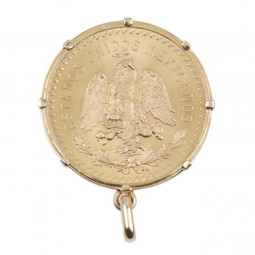 MONEDA CONMEMORATIVA, MEXICANO, 1821-1945.