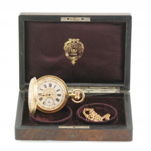 CH.º ED. LARDET FLEURIER., RELOJ DE BOLSILLO.