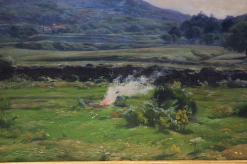 ENRIC GALWEY (1864-1931), Paisaje, Óleo sobre lienzo