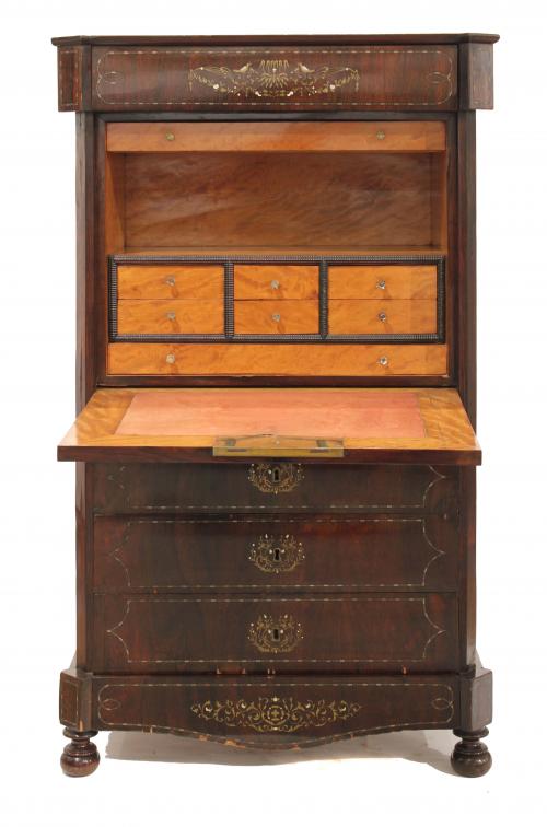 SPANISH WRITING CABINET, MIDDLE OF THE 19TH CENTURY