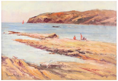 RAMÓN PICHOT SOLER (1924-1996)Cala Nans en CadaquésÓleo sobre tablex