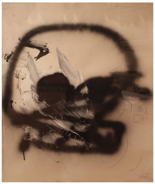 ANTONI TÀPIES (1923-2012)Composición.